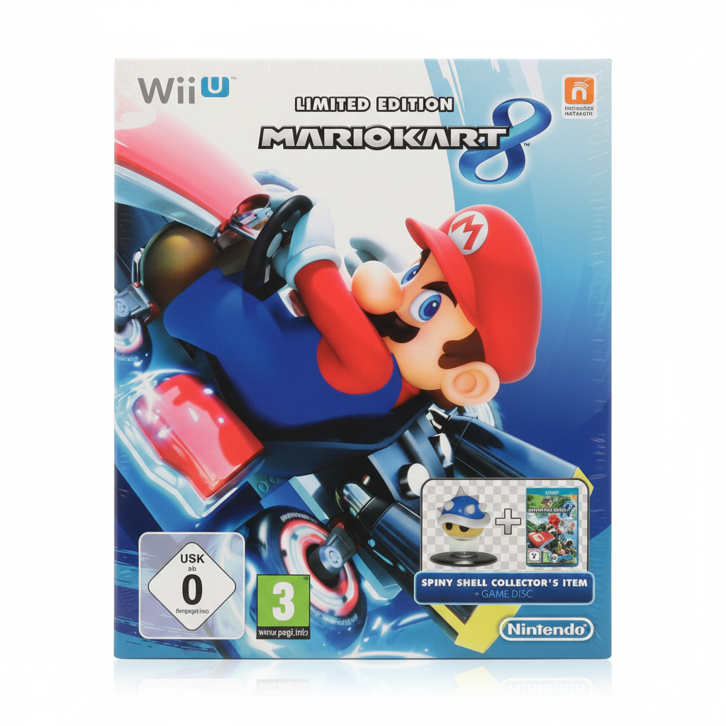# MARIO KART 8 LIMITED EDITION NINTENDO WII U PAL EUR NUOVO