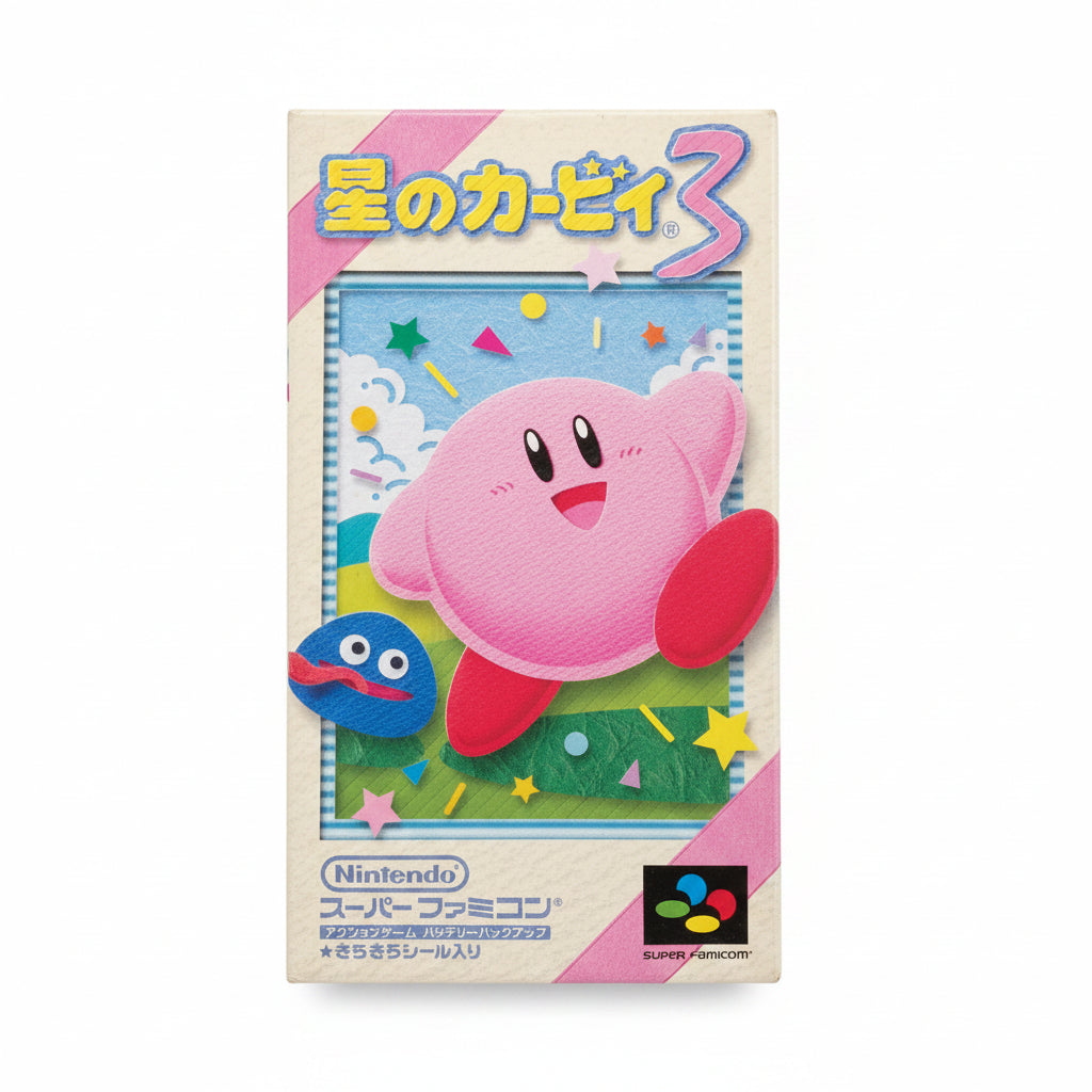 Super Famicom Kirby's Dream Land 3 gioco in scatola Giappone
