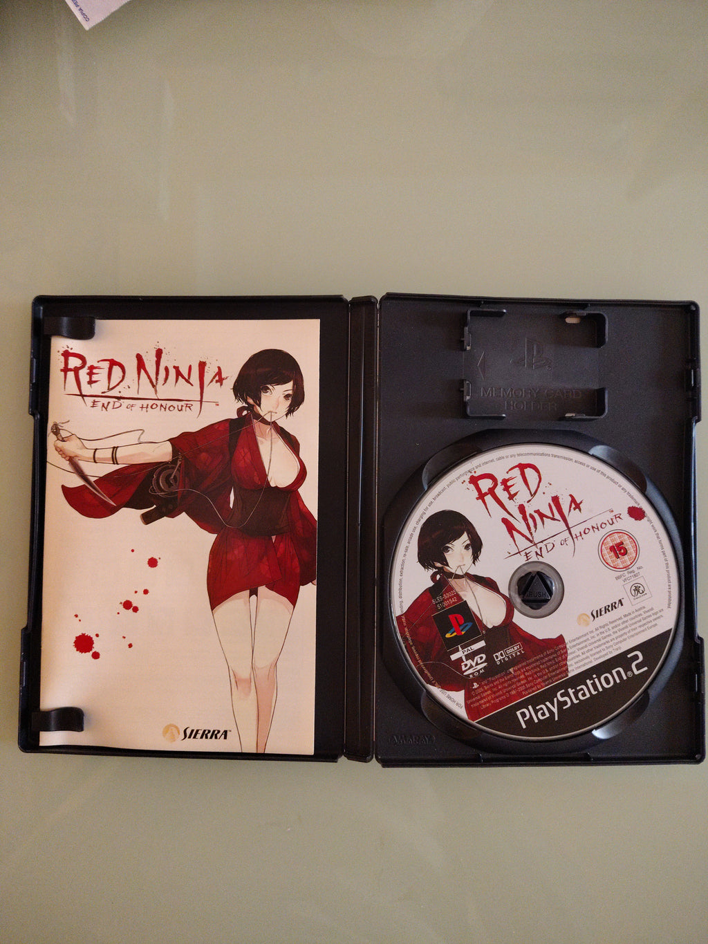 Red Ninja End of Honor Playstation PS2 edizione italiana 1stampa