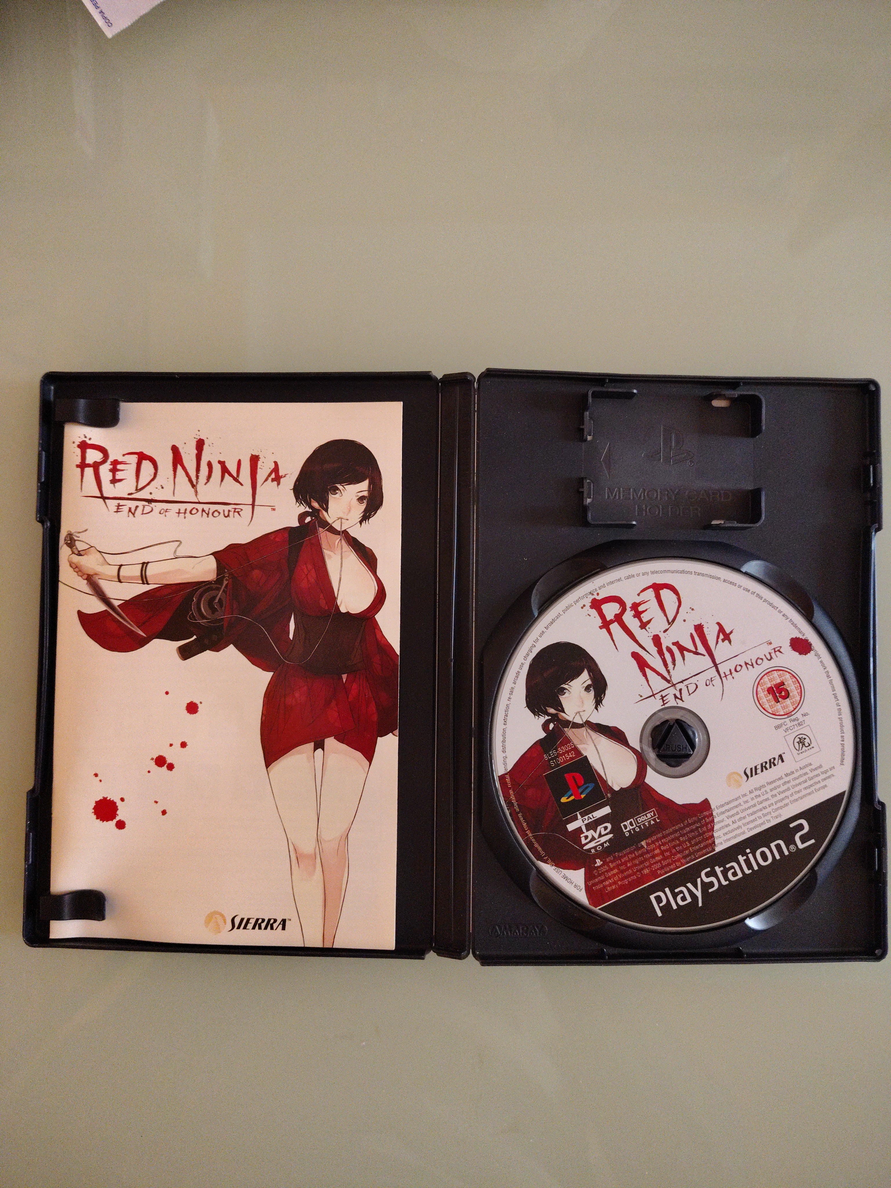 Red Ninja End of Honor Playstation PS2 edizione italiana 1stampa