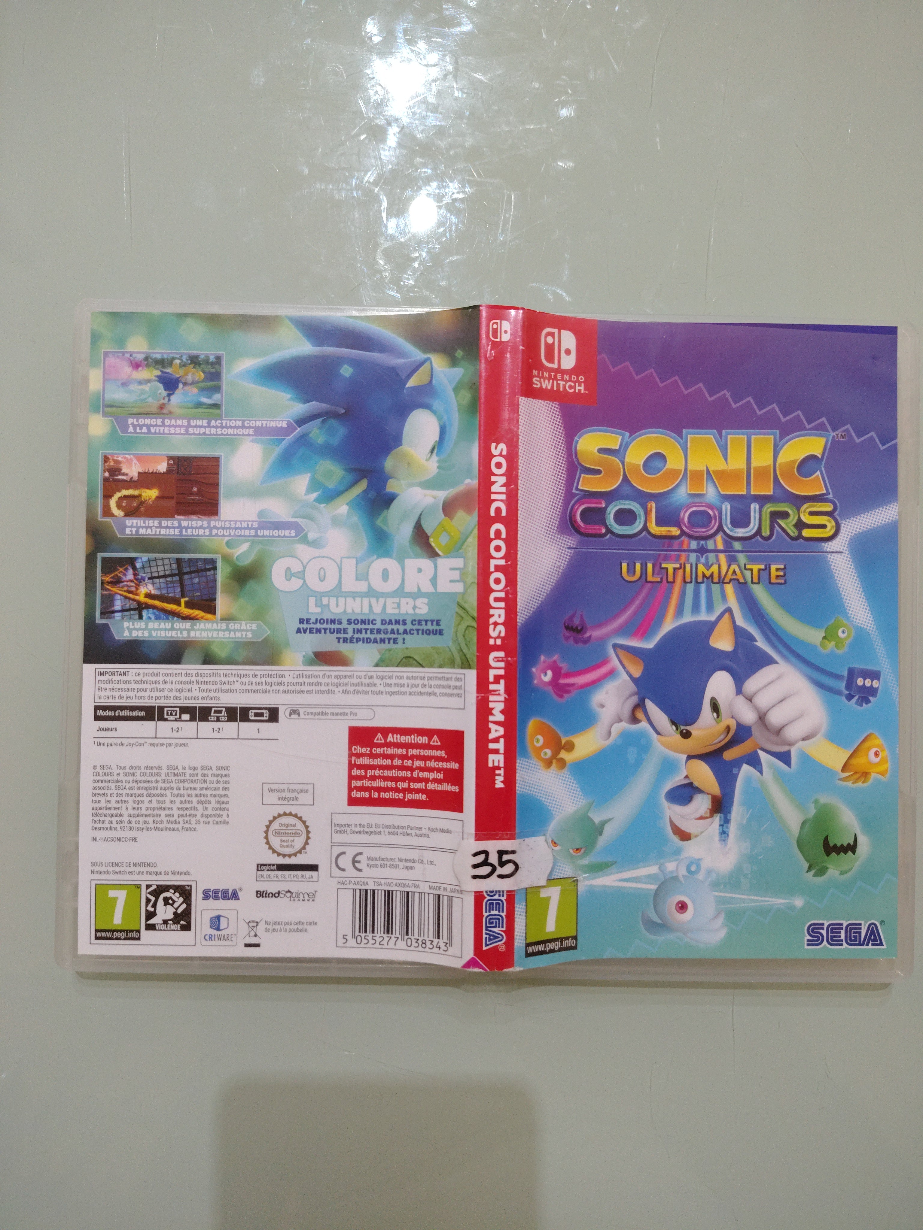 Sonic Colors Ultimate: Launch Edition - Nintendo Switch