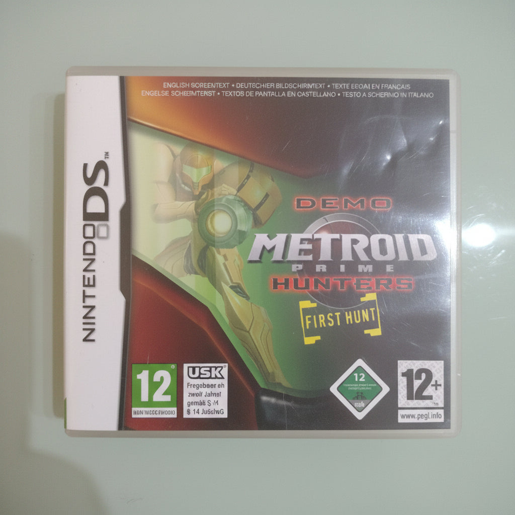 METROID PRIME HUNTERS FIRST HUNT NINTENDO DS 2DS 3DS PAL EUR ITALIANO COMPLETO
