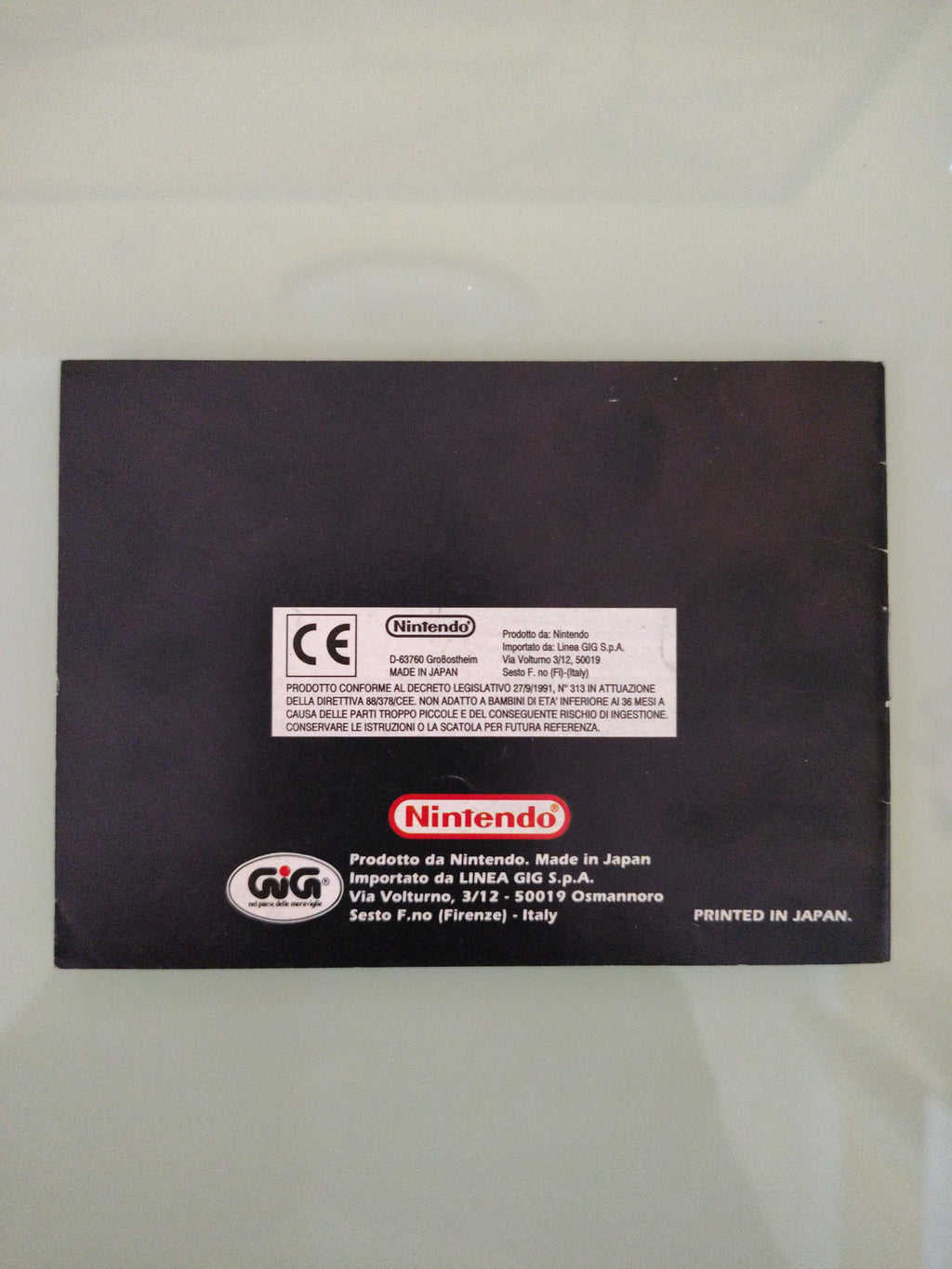 Libretto Istruzioni Manuale TETRIS Da Collezione Completo Nintendo GameBoy