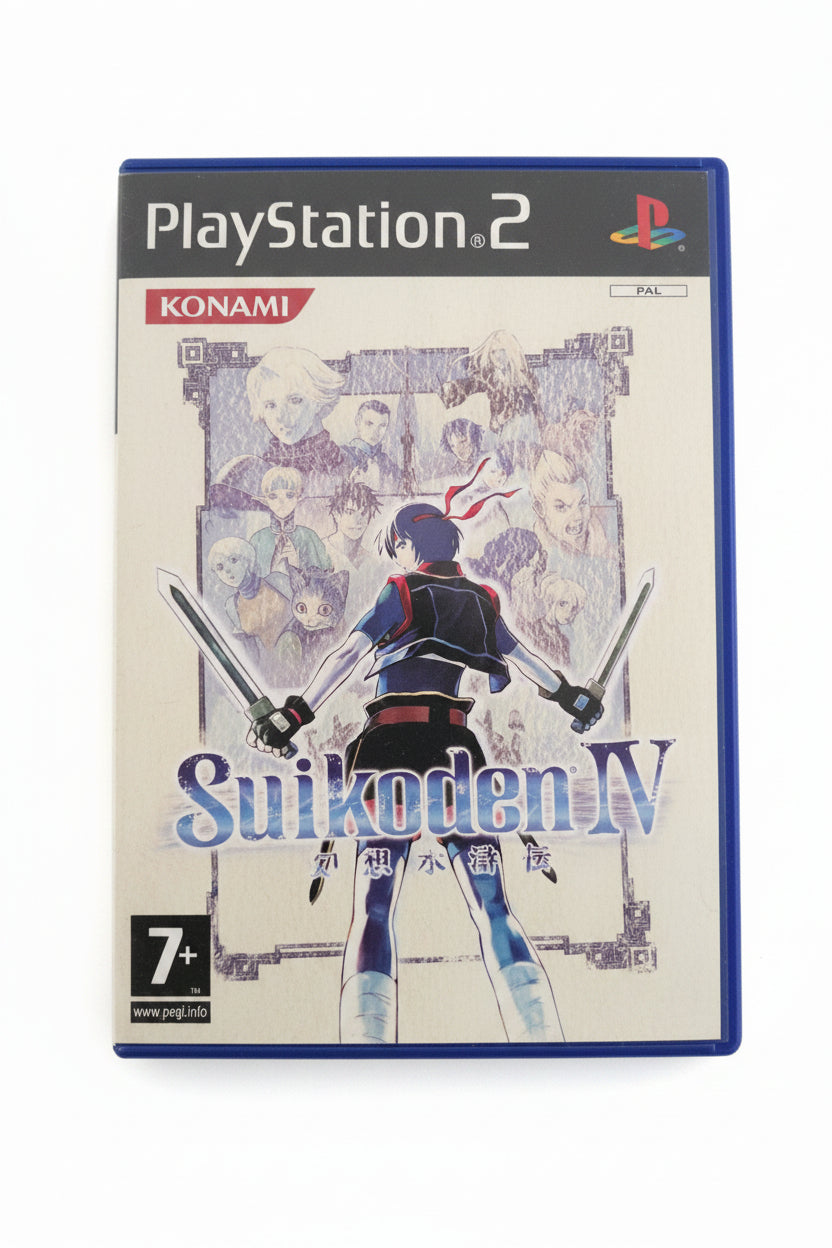 Suikoden IV (4) PLAYSTATION 2 PS2 PAL ITA  KONAMI