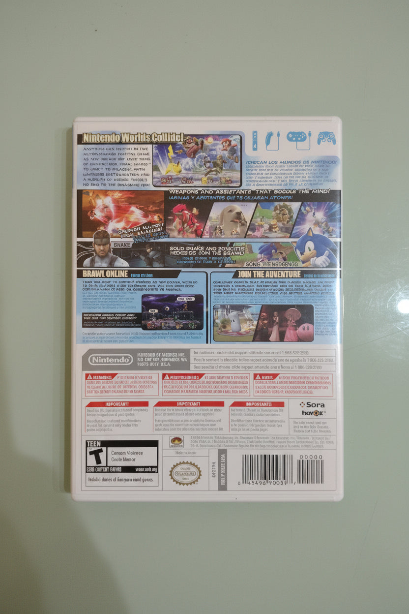Super Smash Bros. Brawl Nintendo Wii - UK PAL NUOVO SIGILLATO