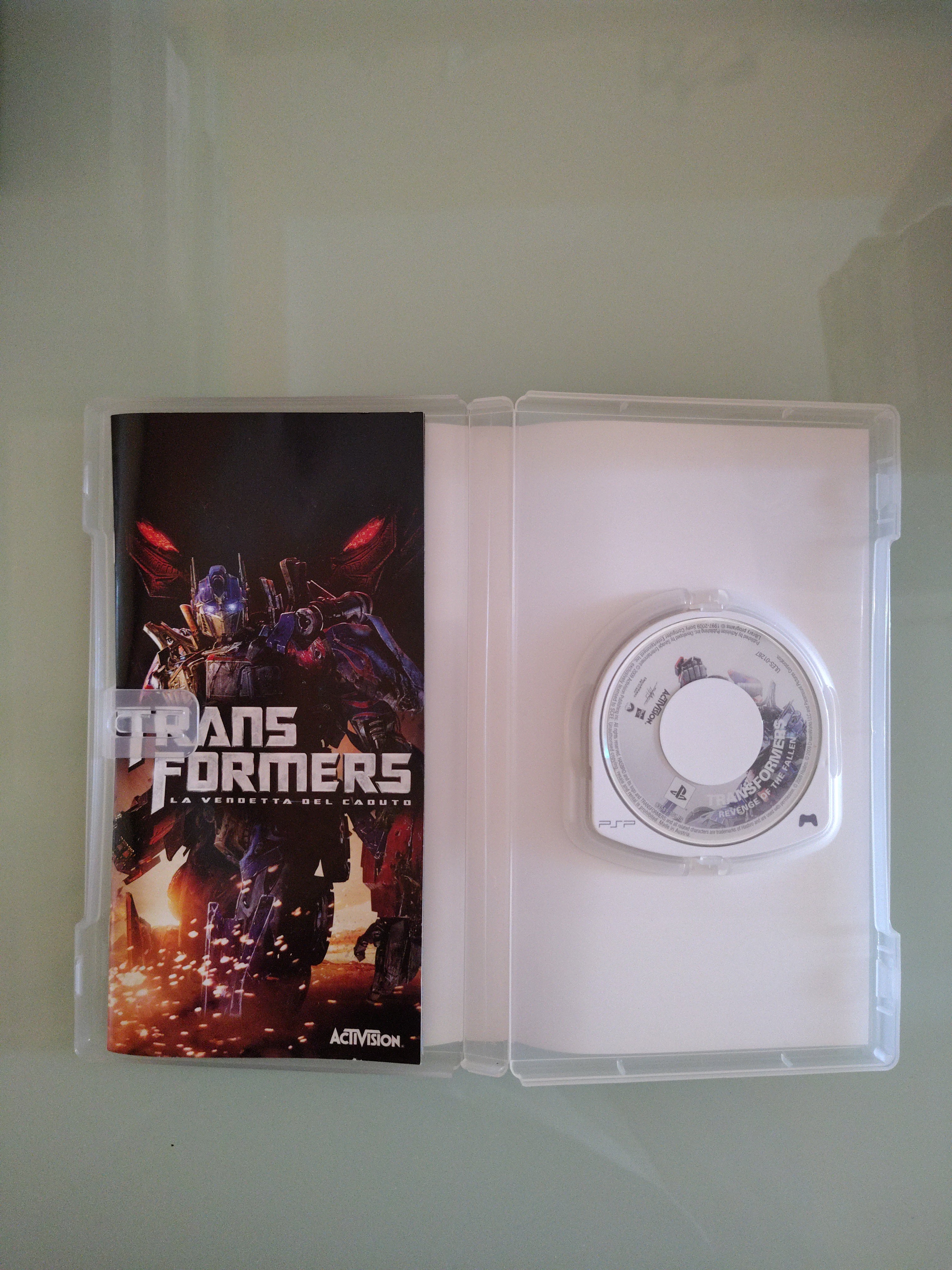 Videogioco per PSP Transformers La Vendetta del Caduto Activision 7+ giochi