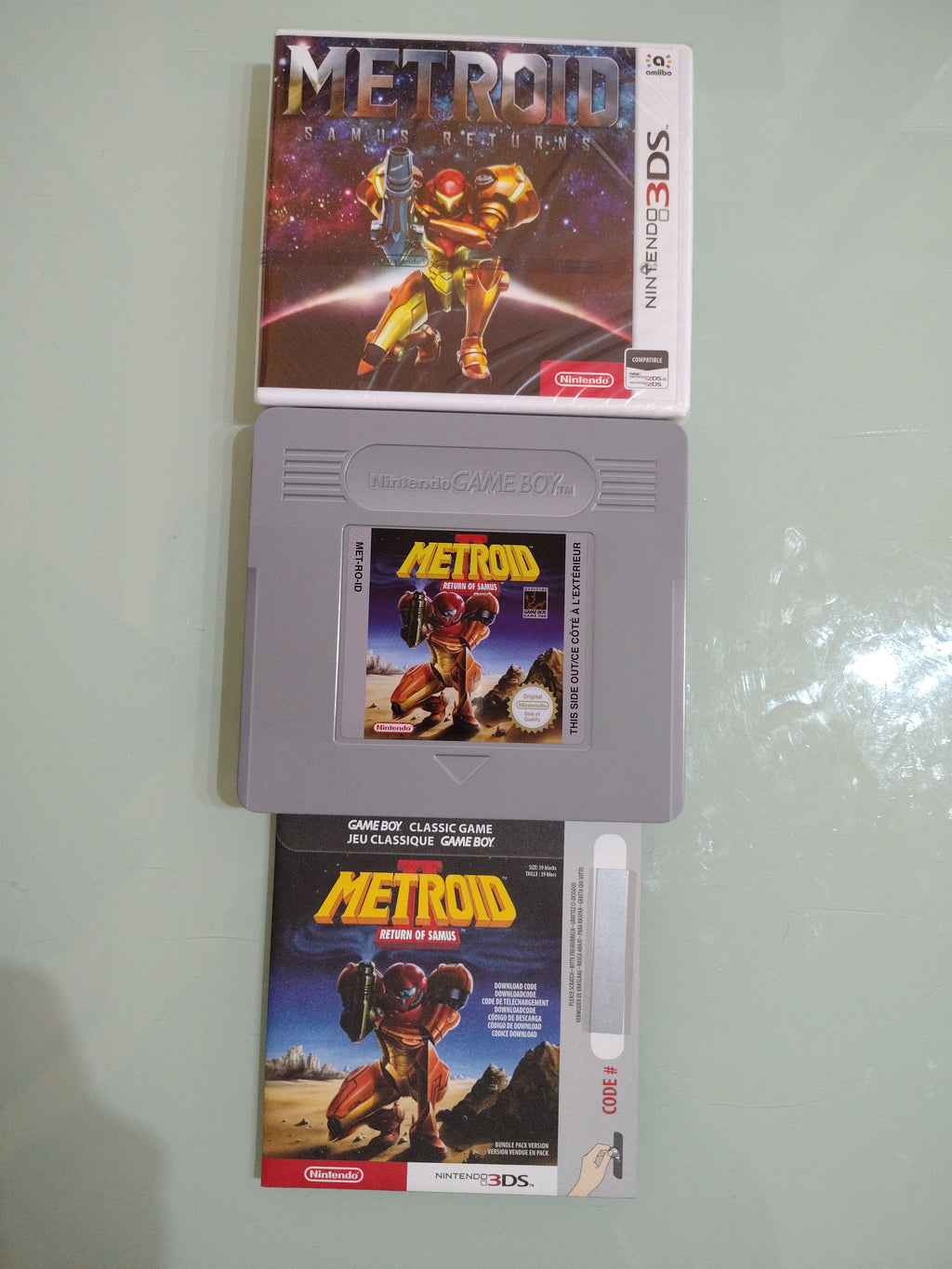 Metroid Samus Returns Legacy Edition (include tutti gli oggetti e i codici da grattare COME NUOVA