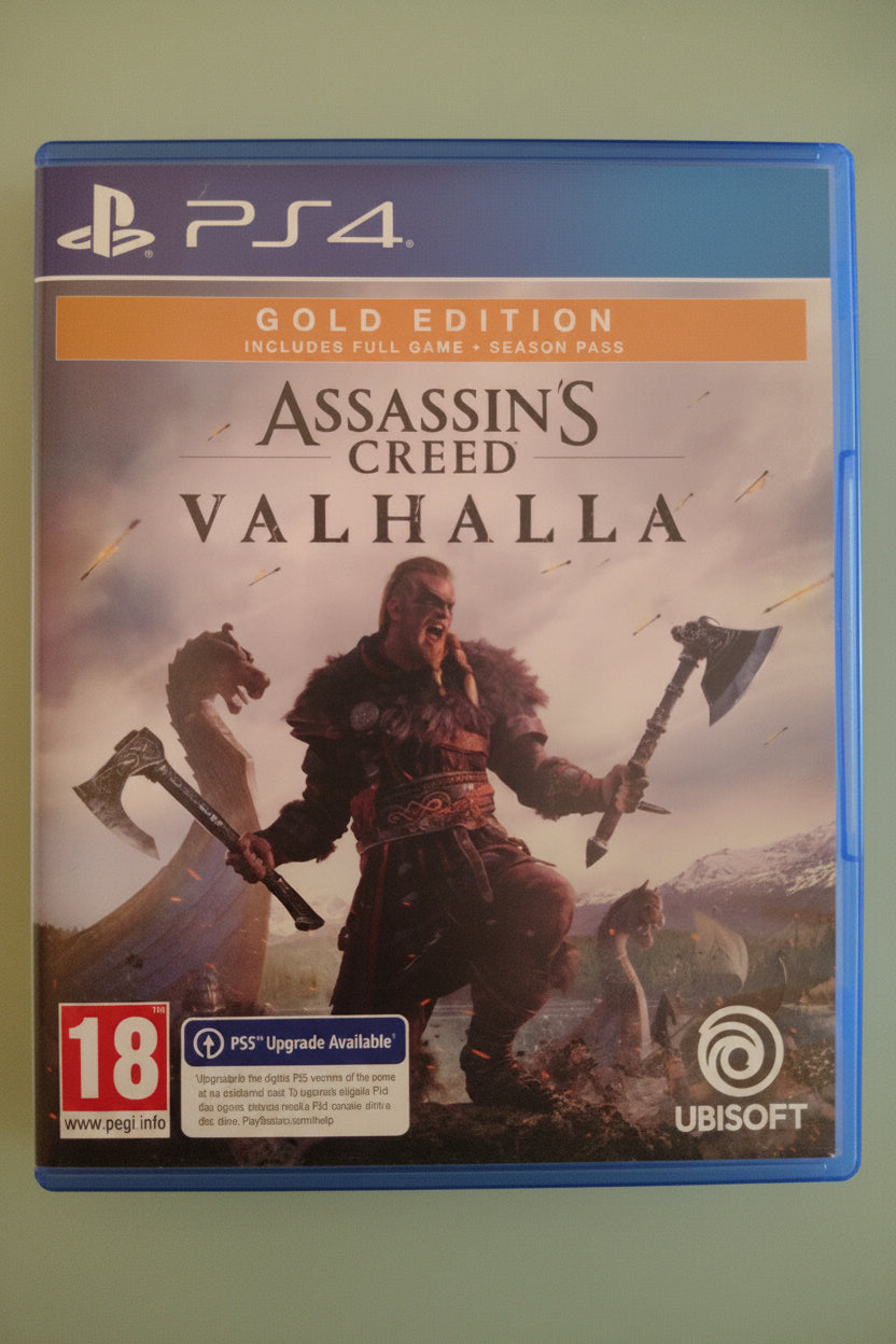 Assassins Creed VALHALLA PS4 Gold Edition con SEASON PASS