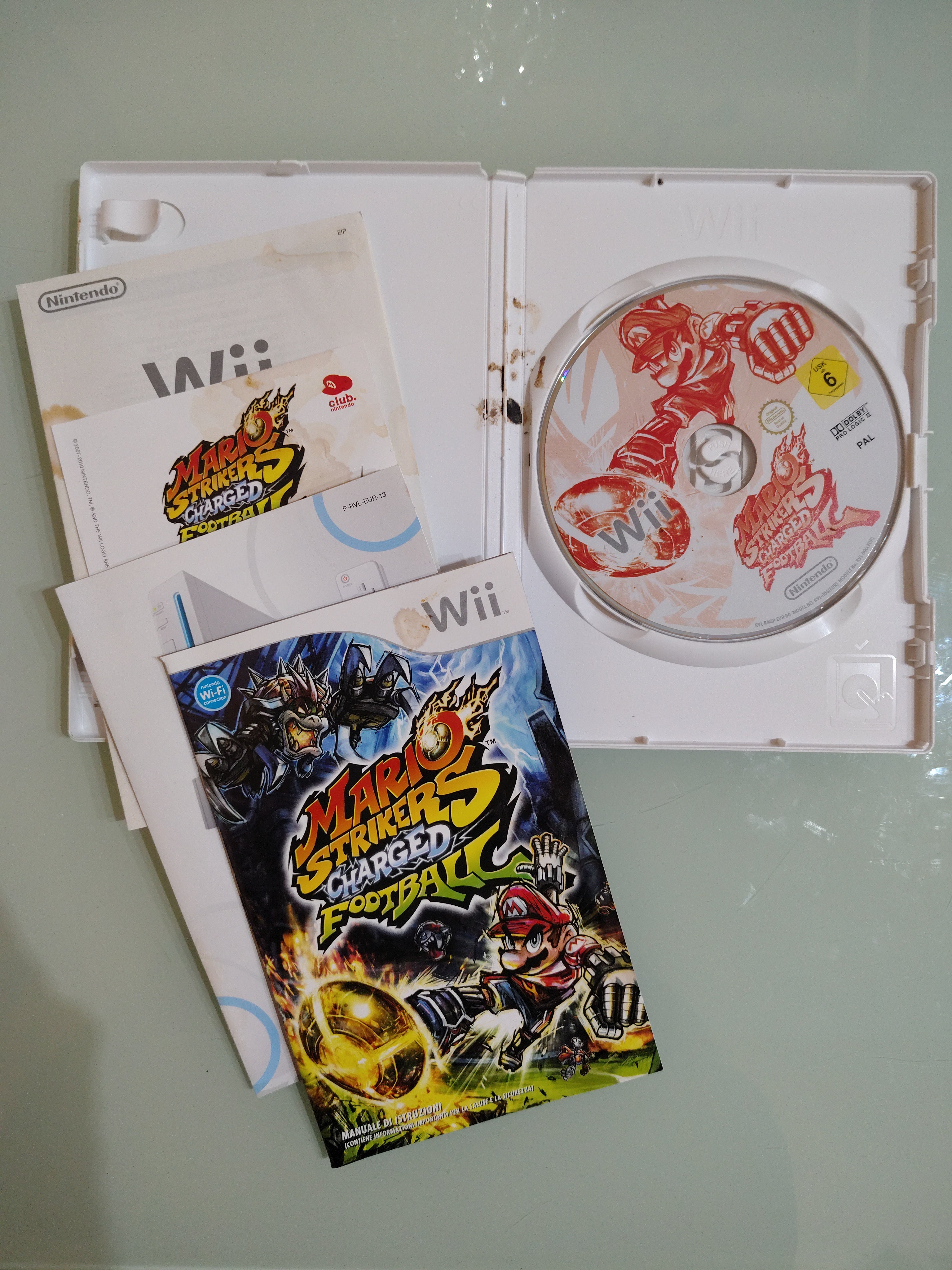 Mario strikers PAL ita