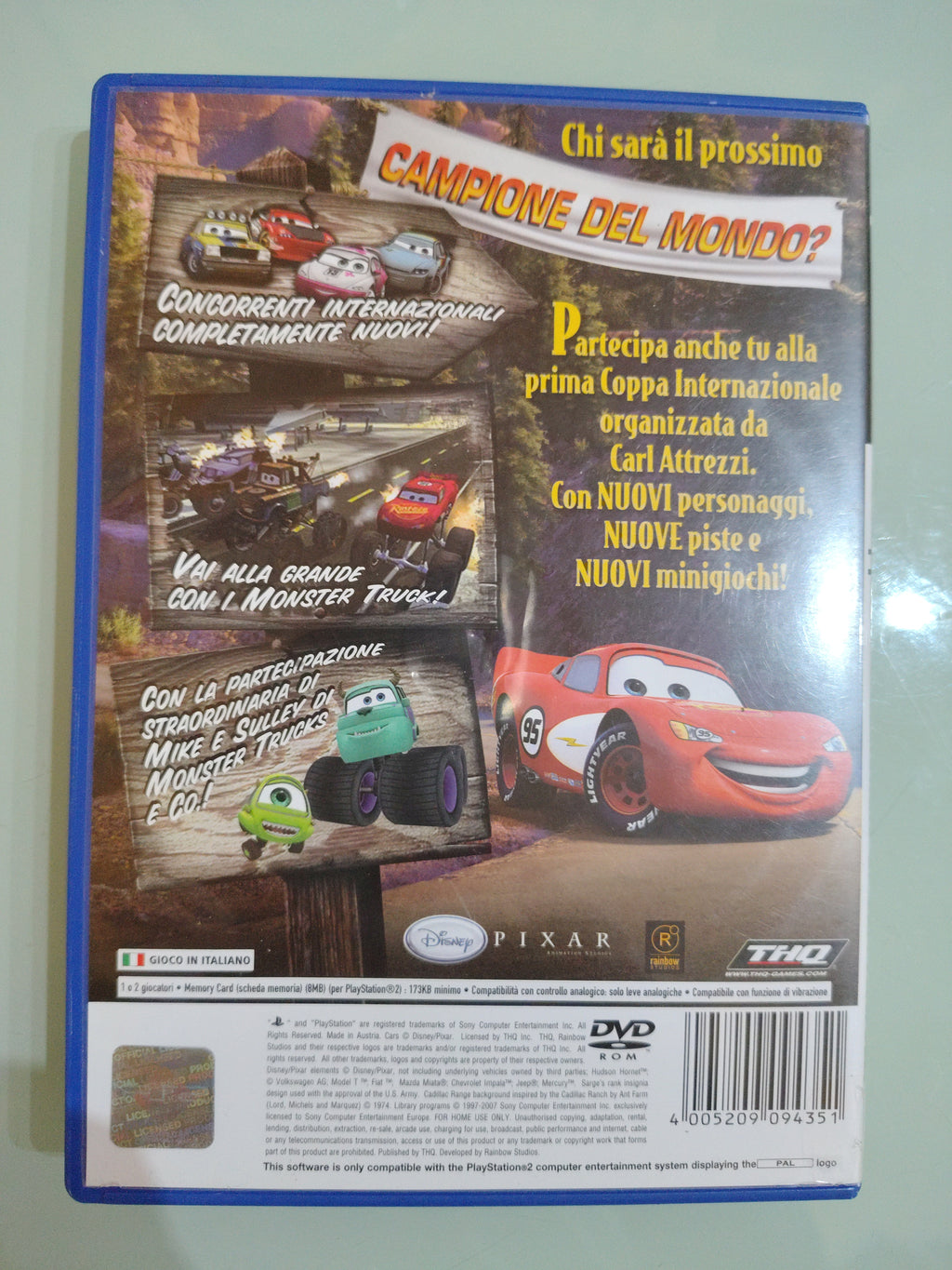 Disney Pixar Cars La Coppa Internazionale di Carl Attrezzi