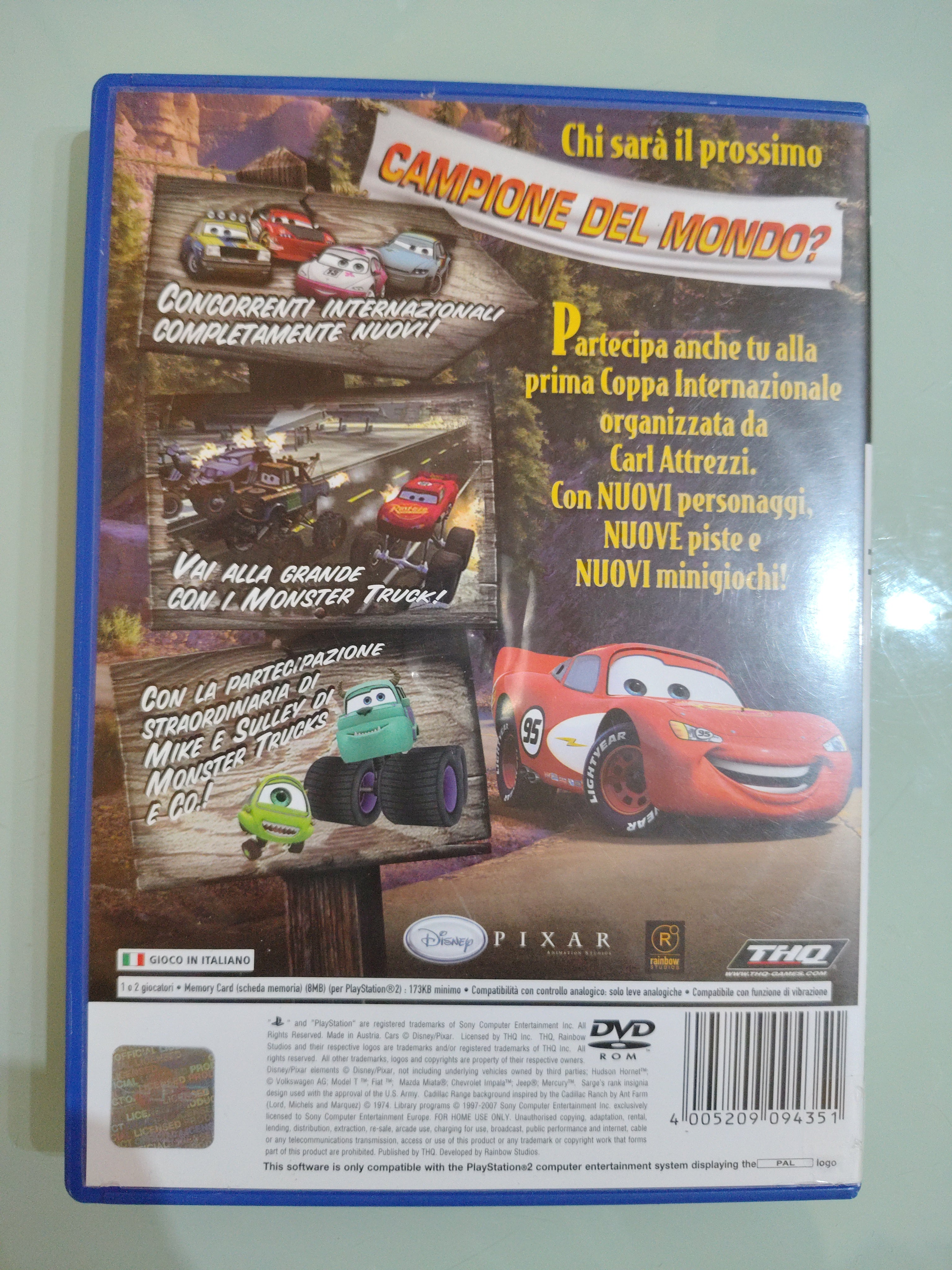 Disney Pixar Cars La Coppa Internazionale di Carl Attrezzi