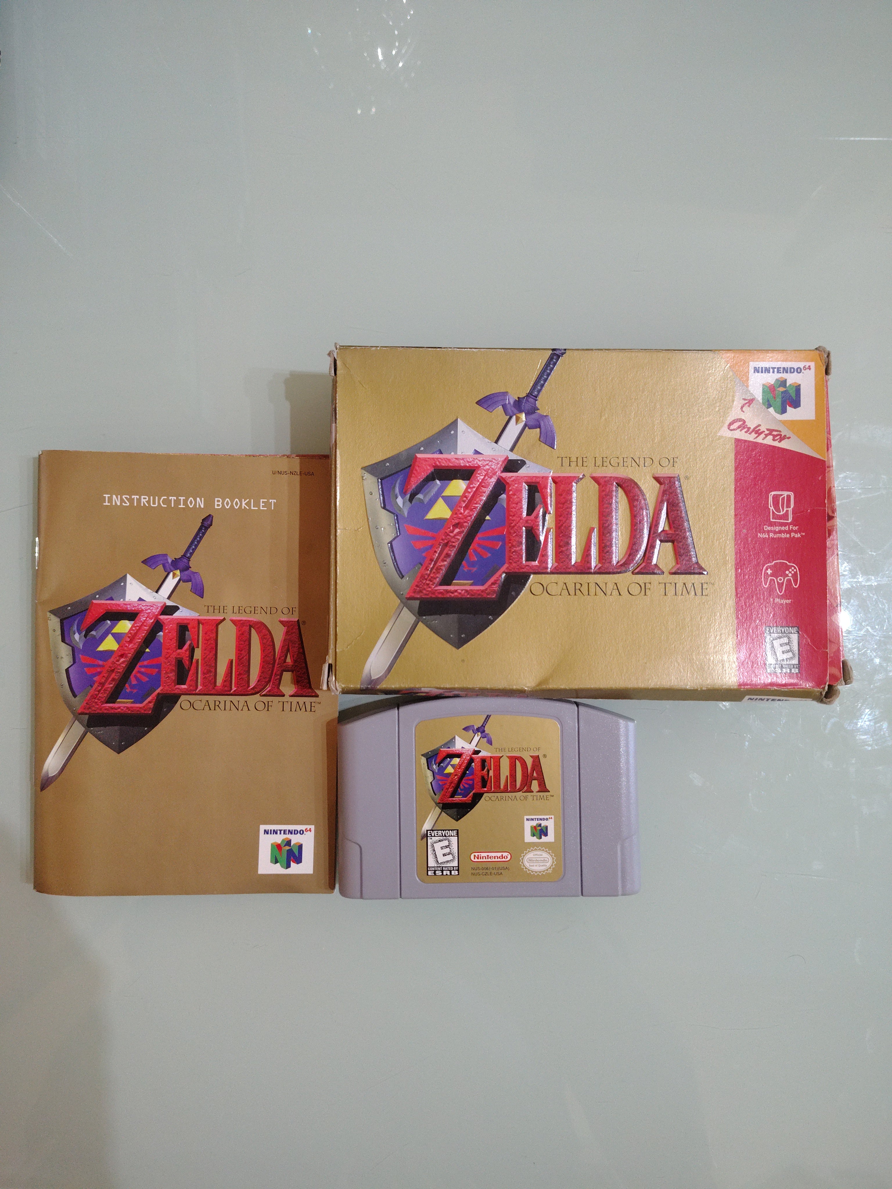 Nintendo N64 Zelda Ocarina Of Time Boxed ( OOT ) ( USA / NTSC )