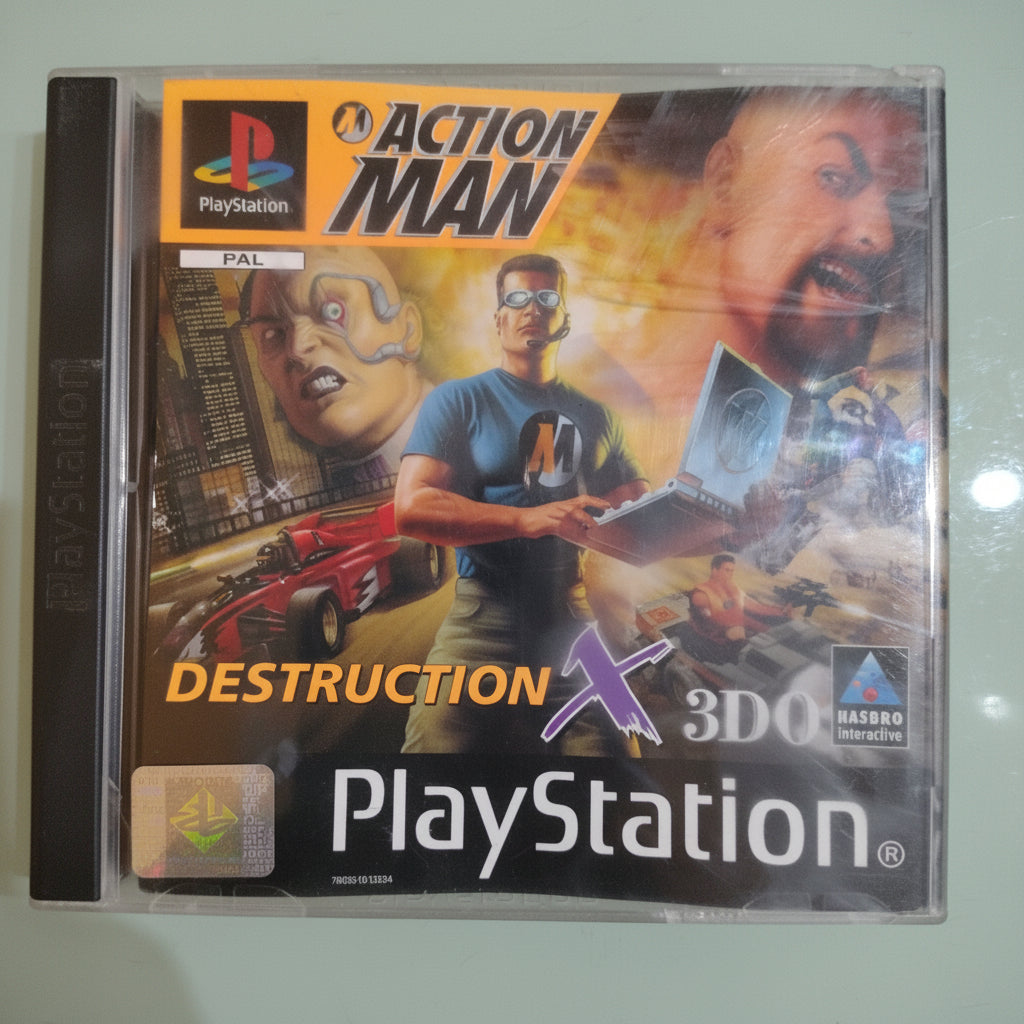Action Man Destruction X - Sony Playstation PS1 PSX PAL