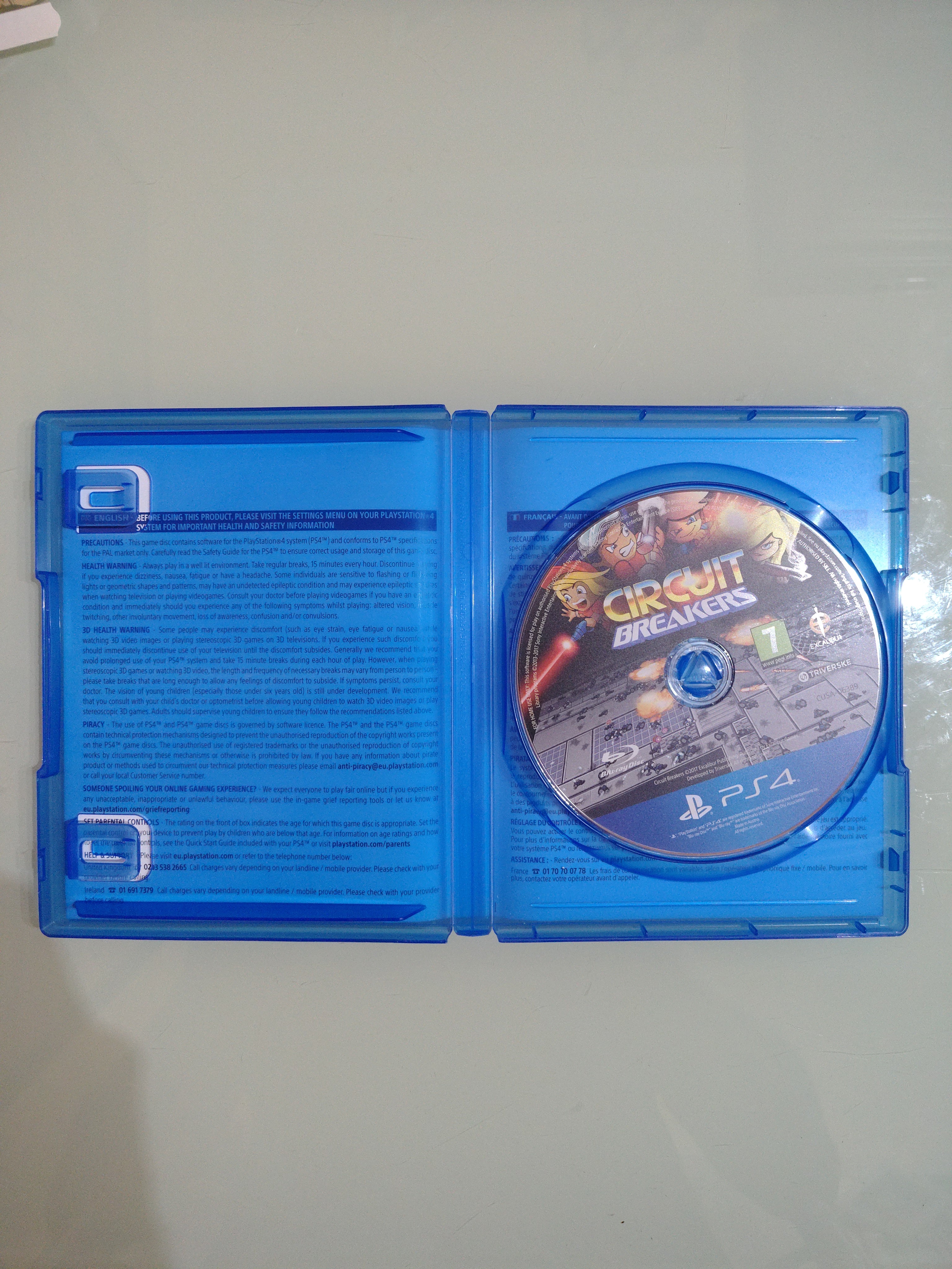 Circuit breakers Ps4! Usato come nuovo versione Italiana!!!