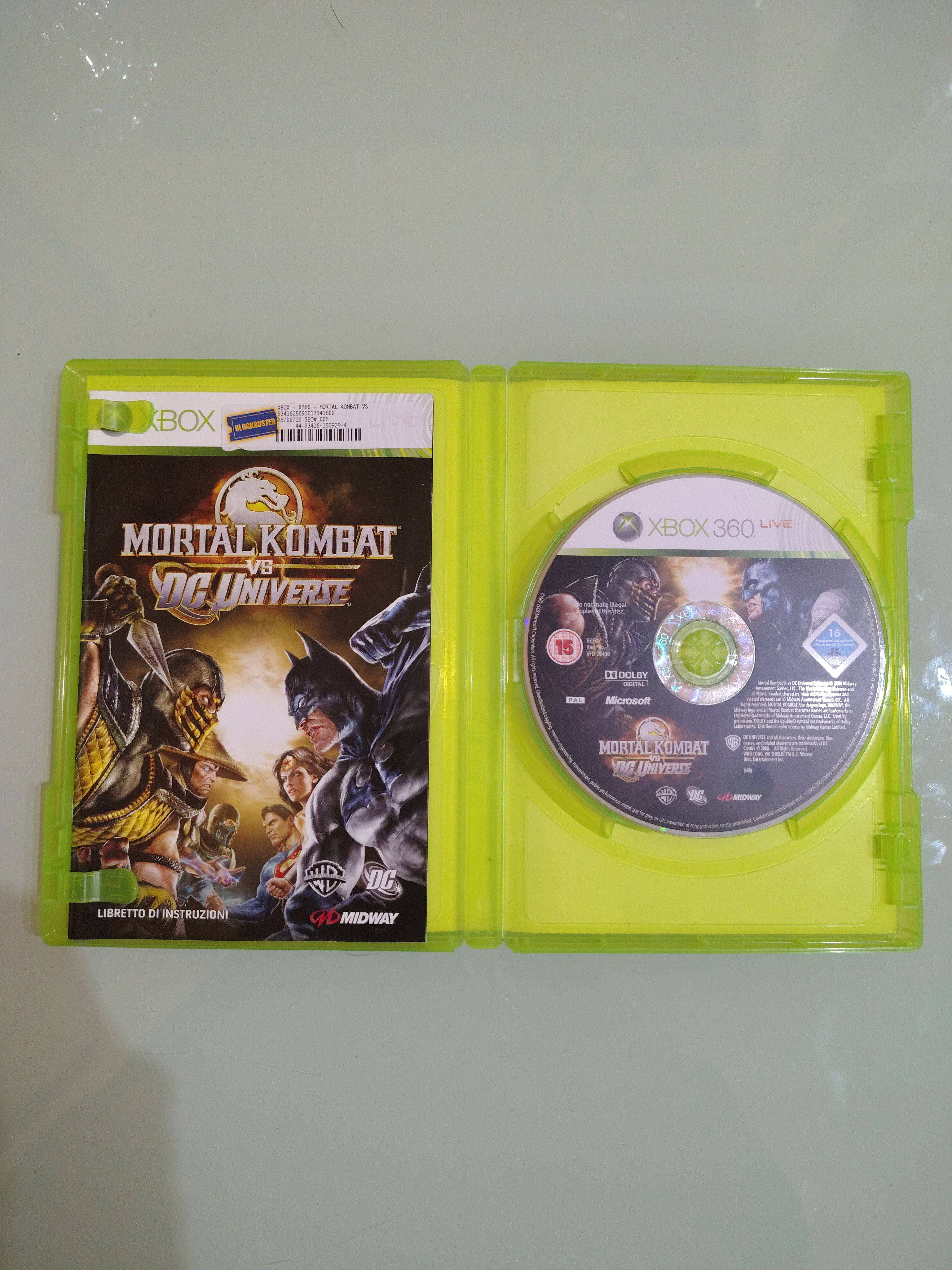 MORTAL KOMBAT vs UNIVERSE PAL ITA