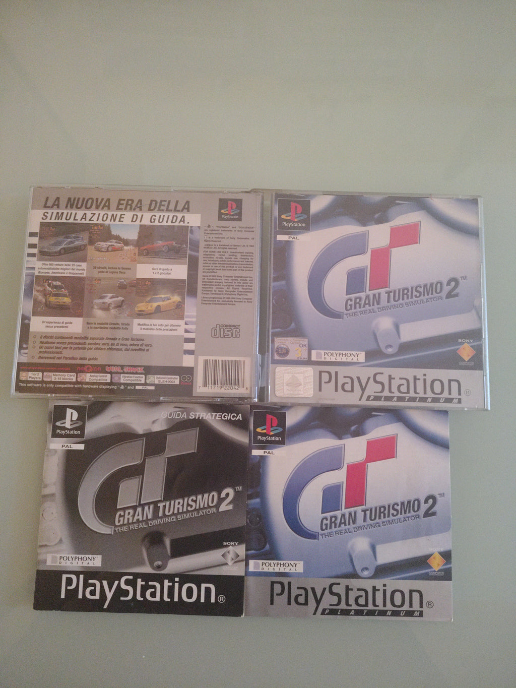 GRAN TURISMO 2 PLATINUM PAL ITA
