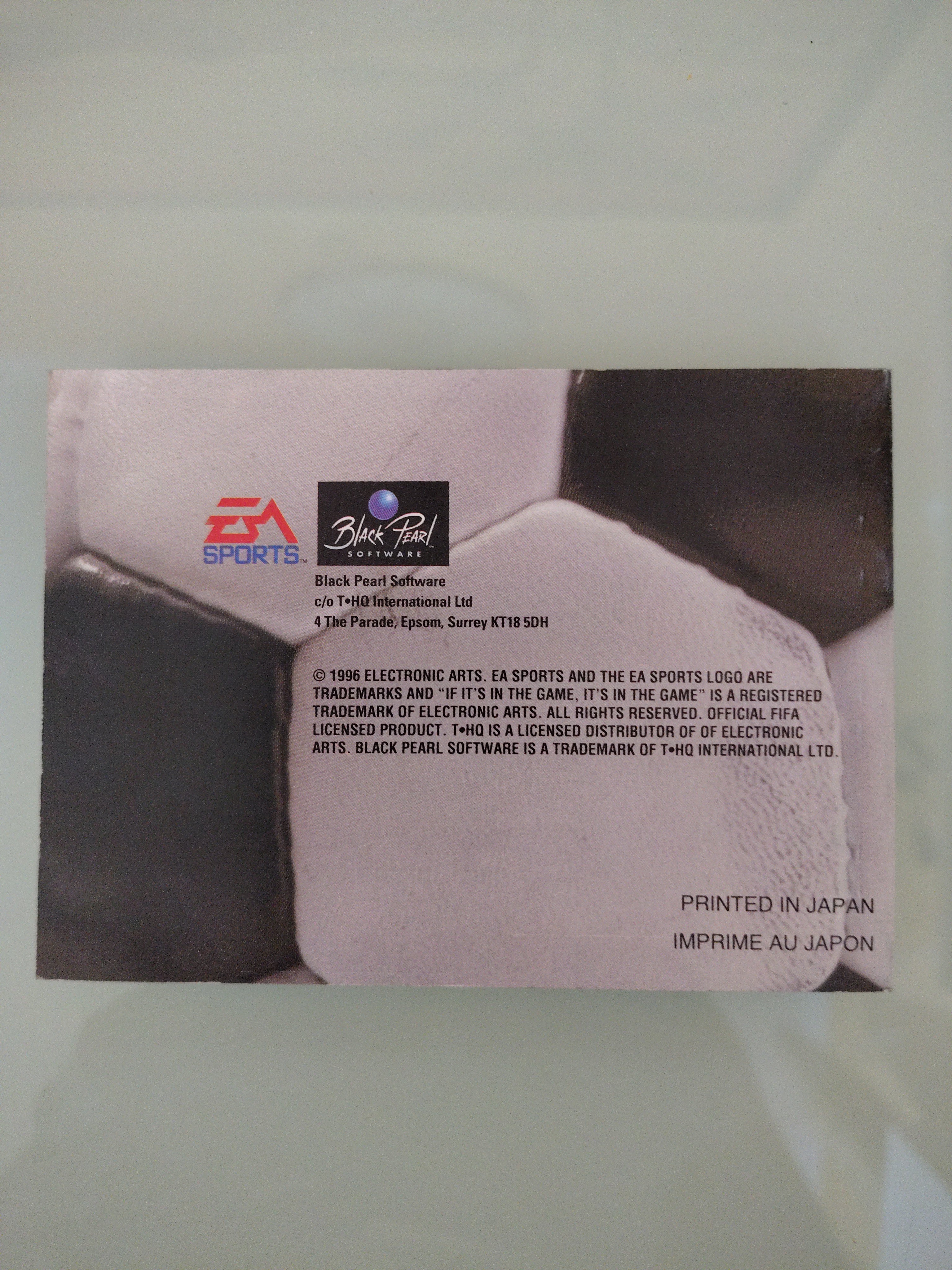 FIFA 97 ( manuale )
