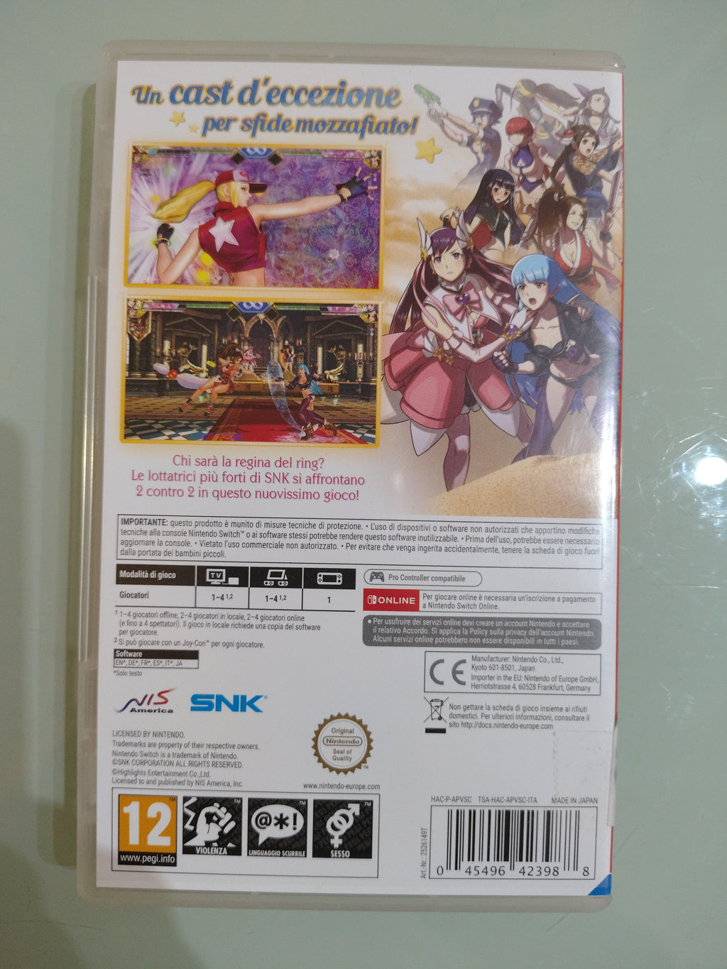 SNK HEROINES TAG TEAM FRENZY  NINTENDO SWITCH  PAL VERSION