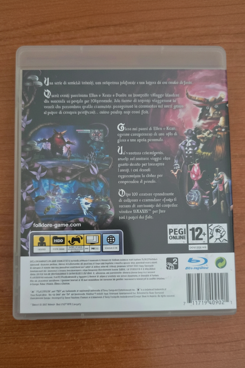 Folklore Sony Playstation 3 PS3 VERSIONE ITALIANA