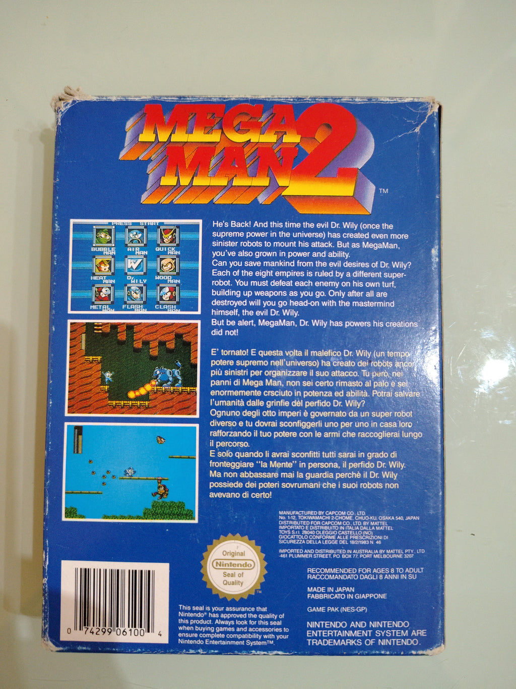 MEGAMAN 2 PAL A MATTEL