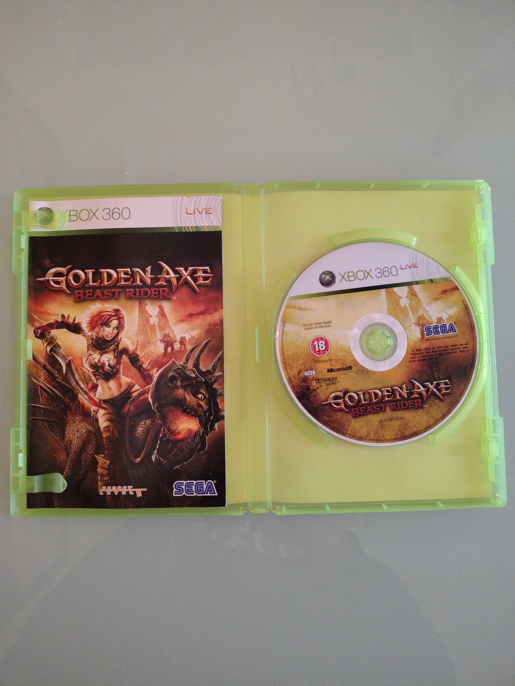 GOLDEN AXE best rider