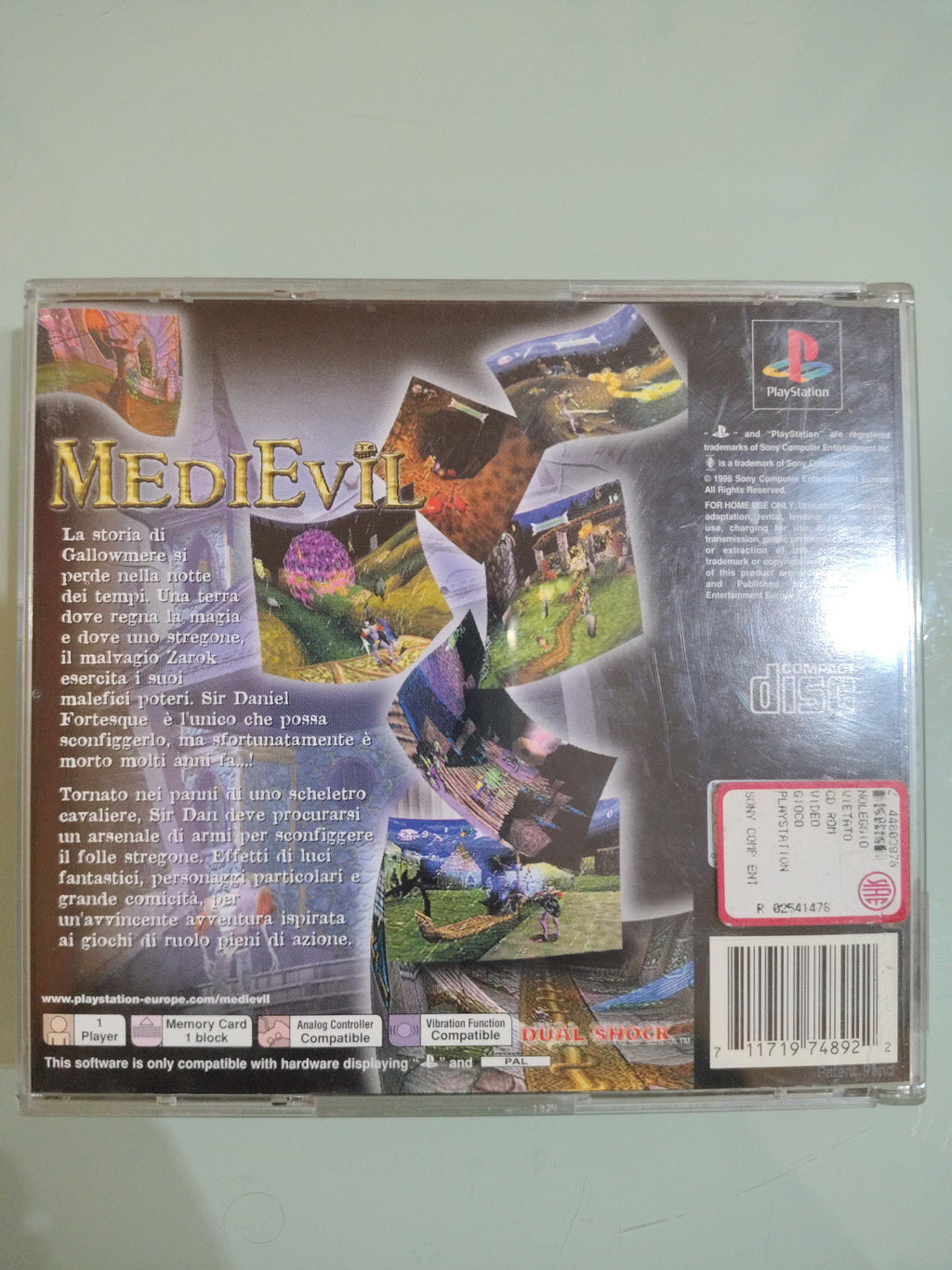 MEDIEVIL PAL ITA