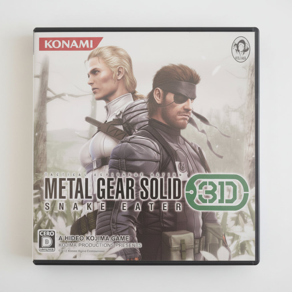 Nintendo 3DS Metal Gear Solid Snake Eater 3D 60390 USATO IMPORTAZIONE GIAPPONESE