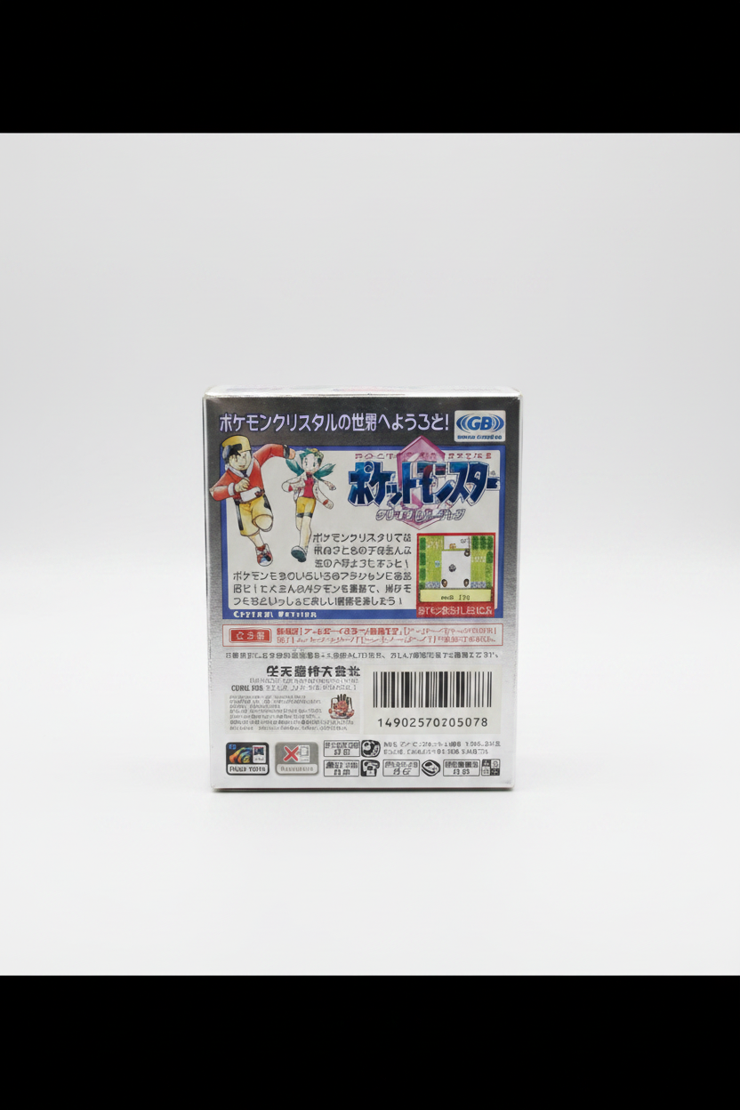 Pokemon versione Crystal Version (Nintendo Game Boy Color, 2000) jap