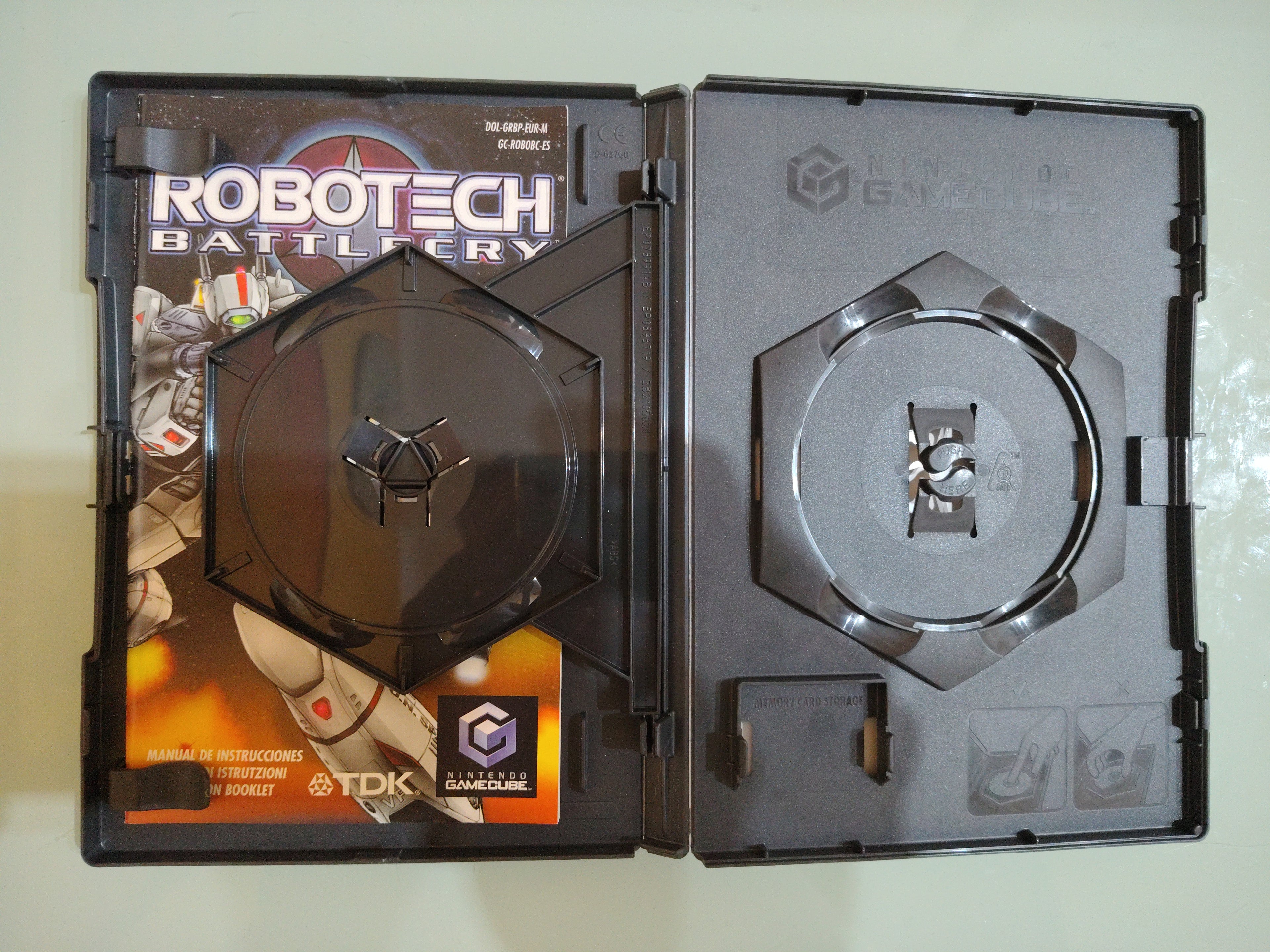 Robotech Battlecry Nintendo GameCube..( leggere)