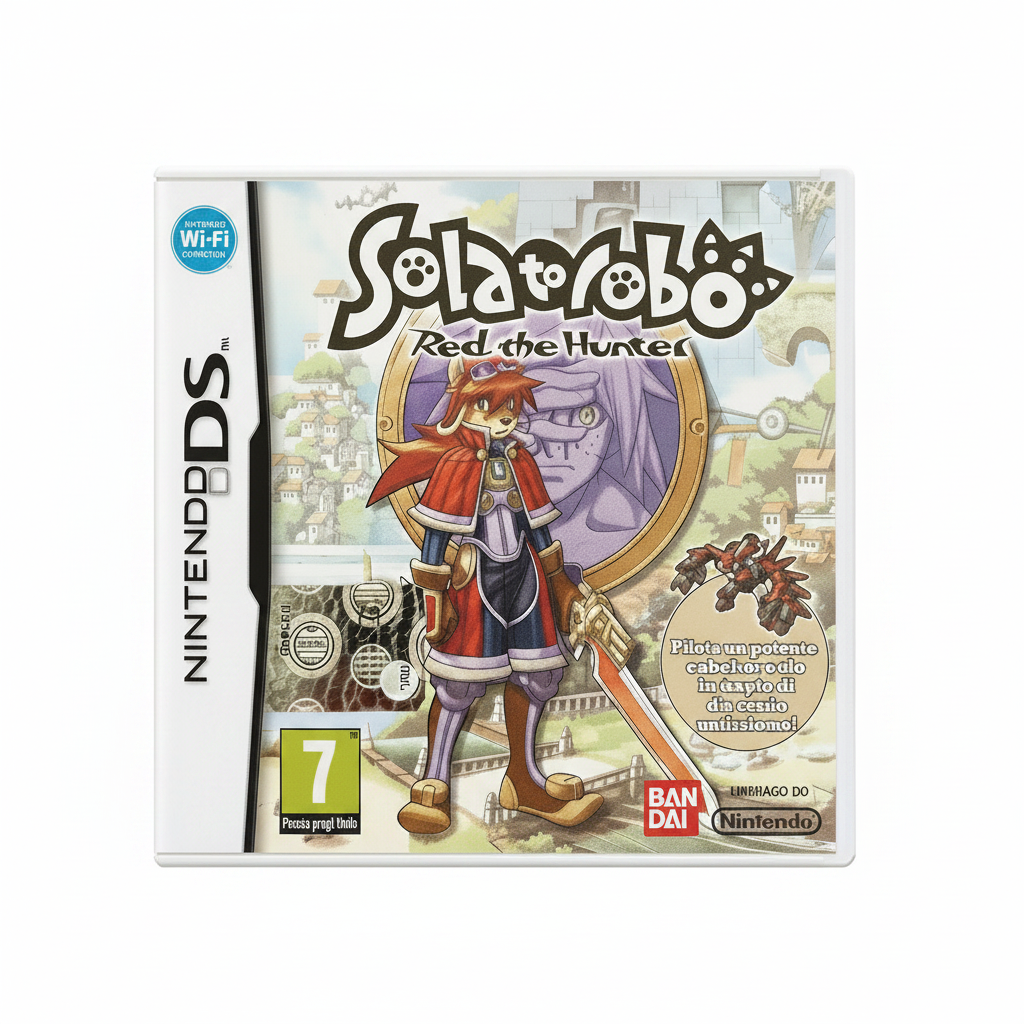 SOLATOROBO RED THE HUNTER - CIB CODICE VIP COMPLETO - ITALIANO - NINTENDO DS 3DS