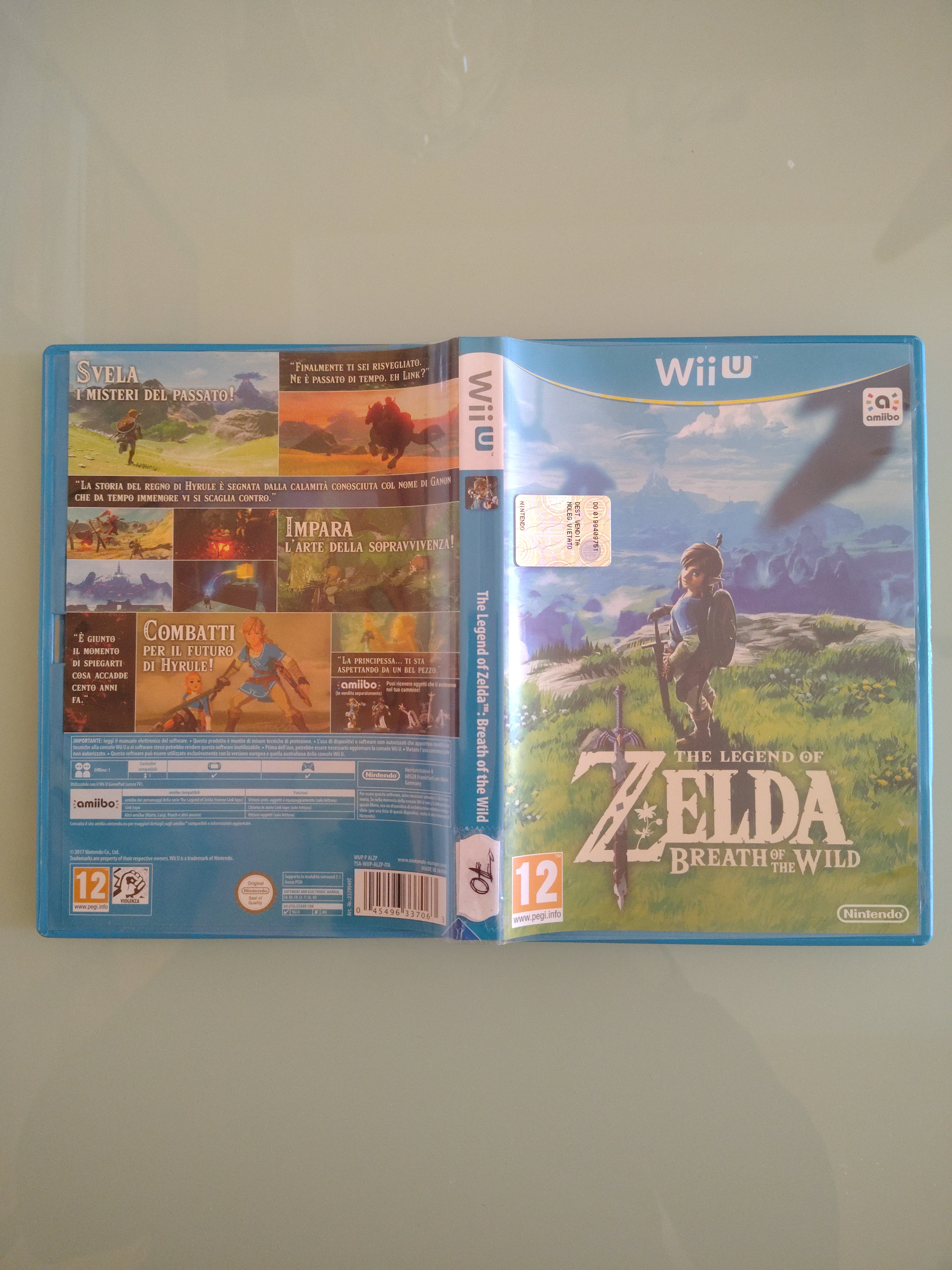 The Legend of Zelda BREATH of the wild PAL ita