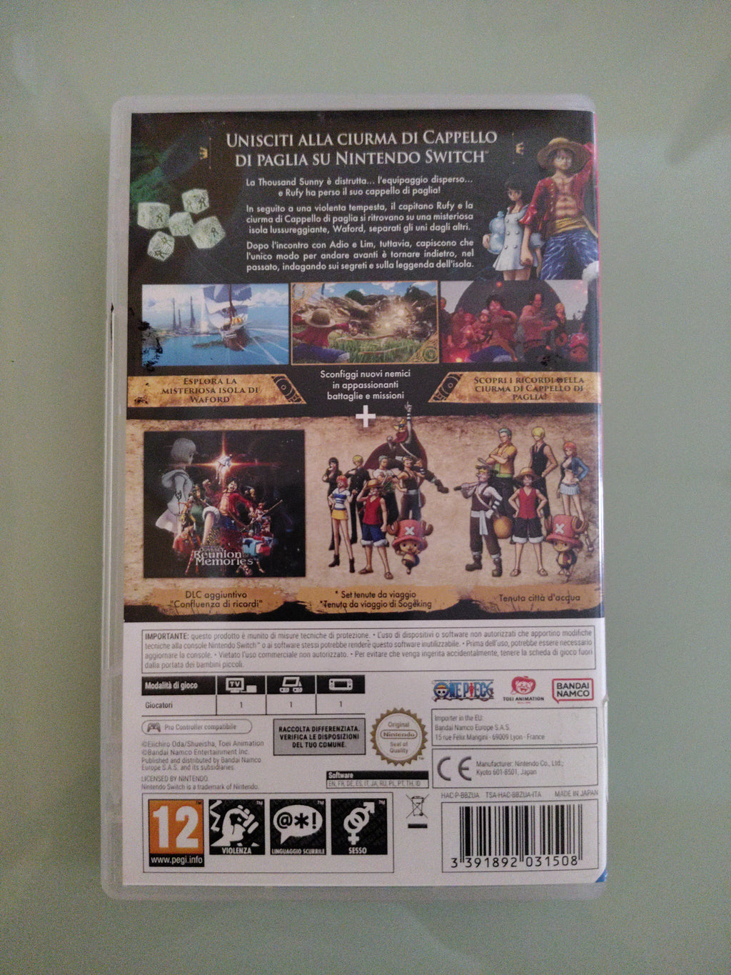 One Piece Odyssey [Deluxe Edition] Switch PAL ita