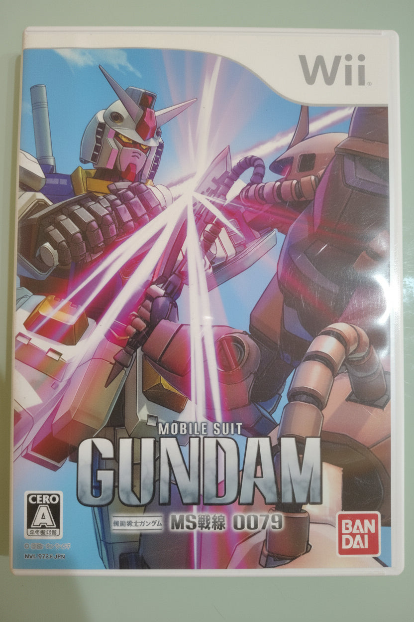 Mobile Suit Gundam: MS Sensen 0079 Nintendo Wii giapponese testato