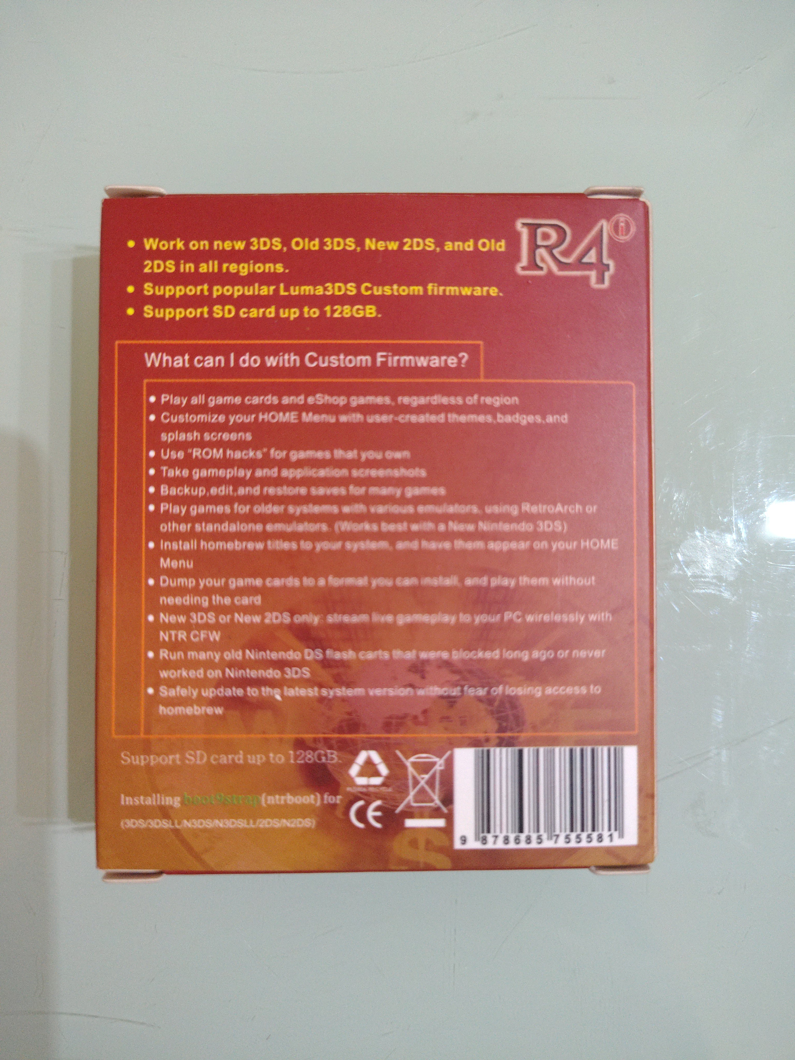 R4 3DS B9S ( LEGGERE)