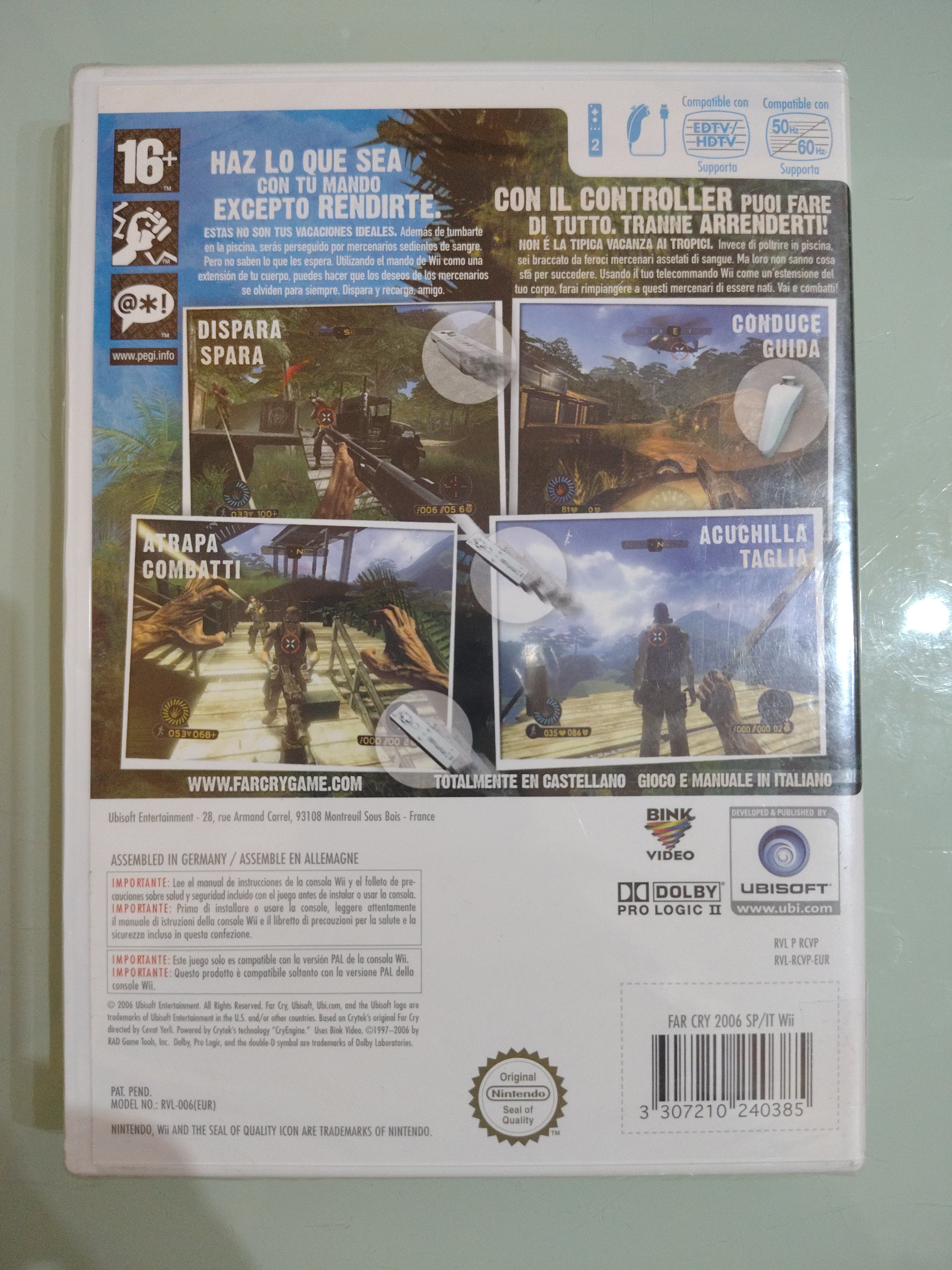 Far Cry Vengeance GIOCO WII VERSIONE ITALIANA sigillato