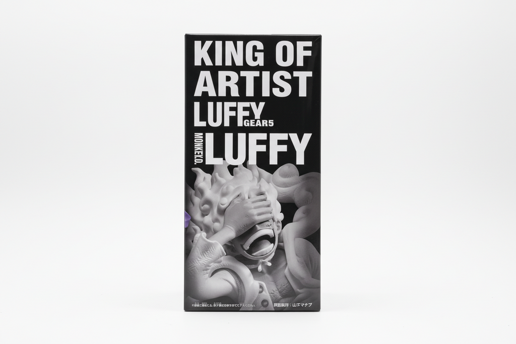 One Piece Monkey D Luffy Gear5 Figura Re dell'Artista BANPRESTO