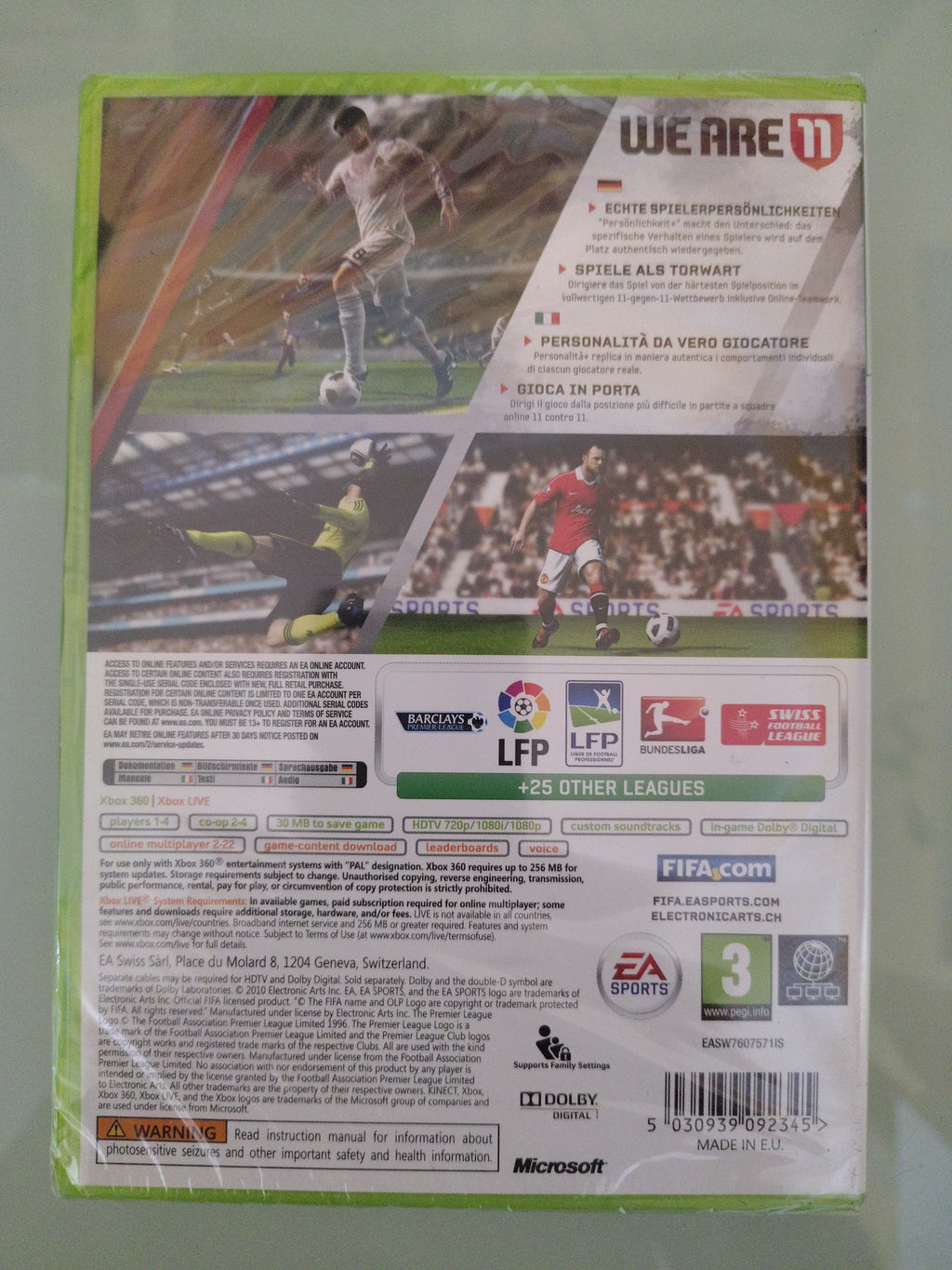 FIFA 11 (NUOVO SIGILLATO)