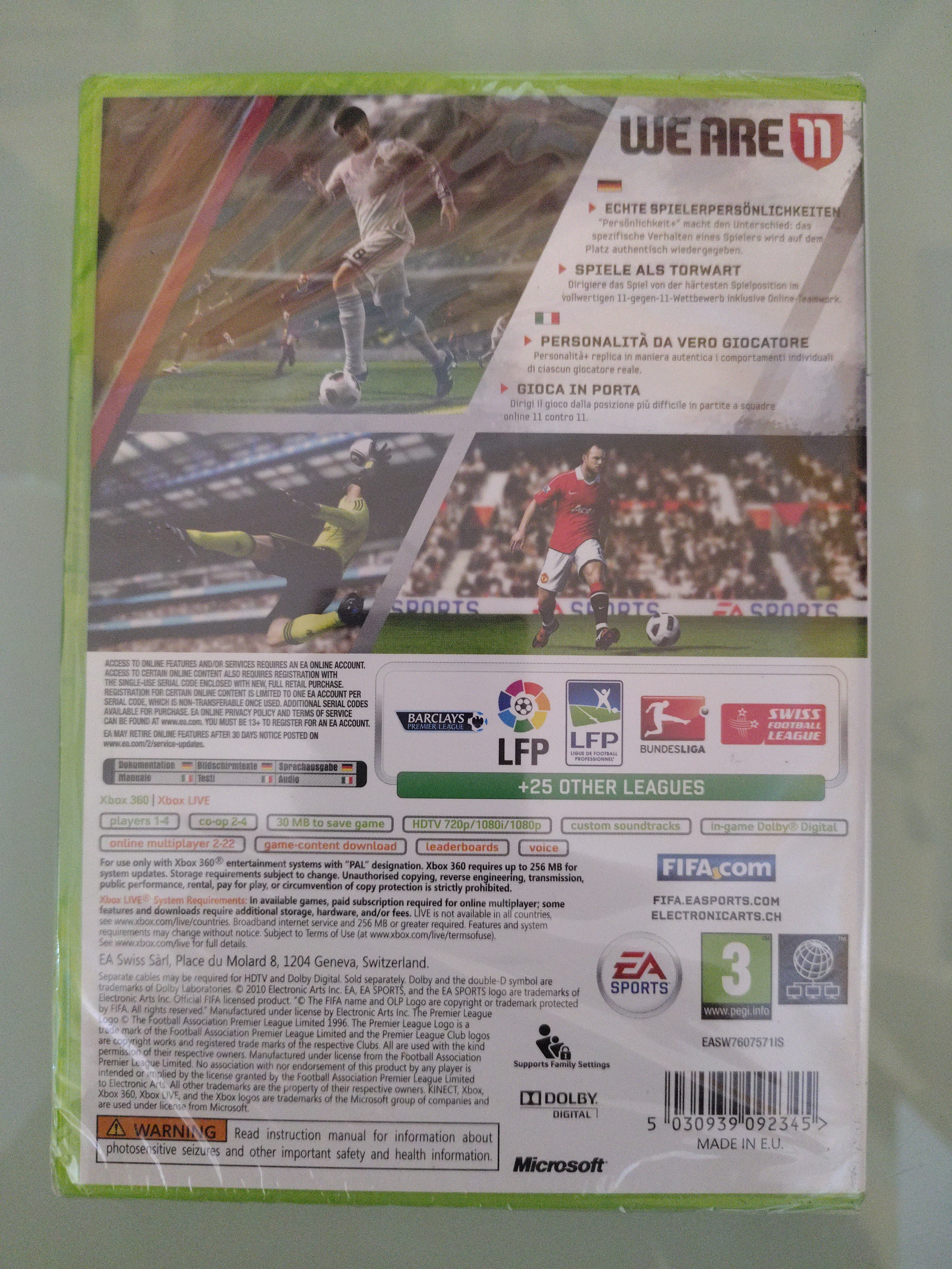 FIFA 11 (NUOVO SIGILLATO)