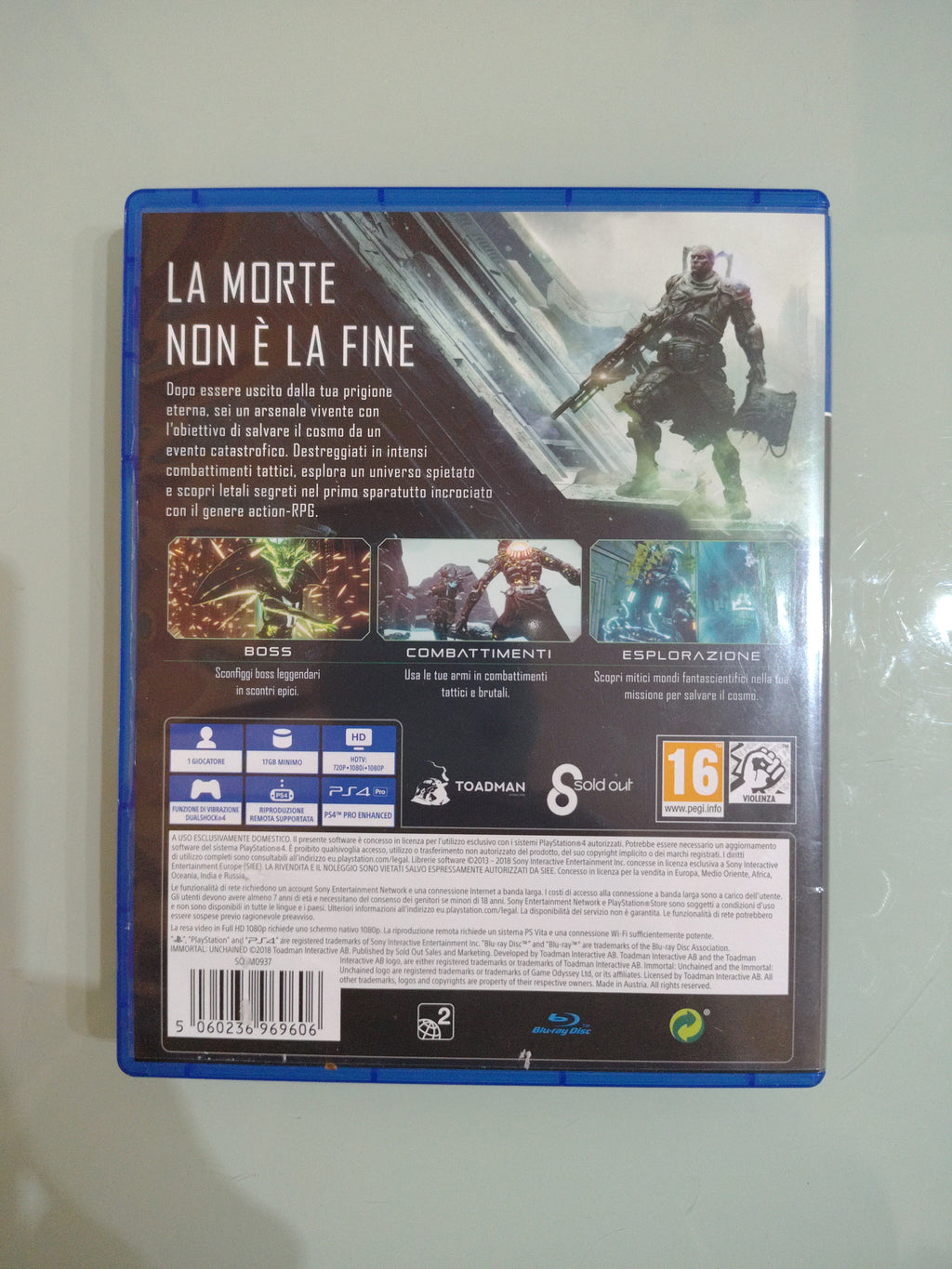 Immortal Unchained (R2) (Sony PlayStation 4 PS4)