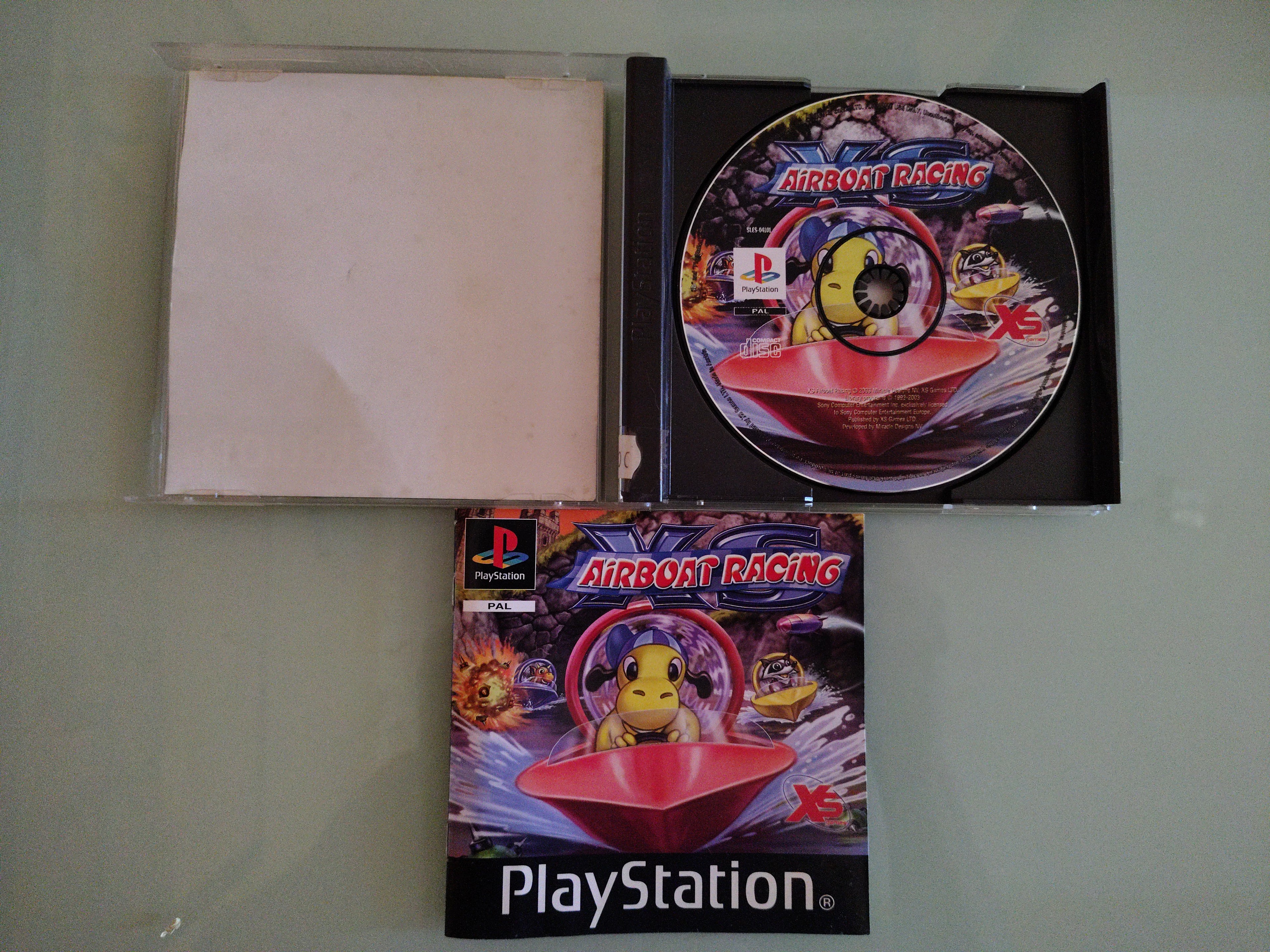 XS Airboat Racing GIOCO PS1 VERSIONE ITALIANA