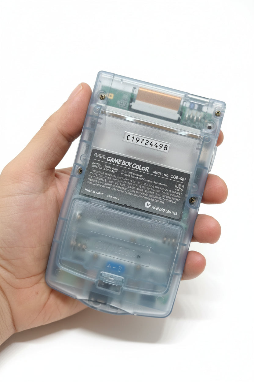 NINTENDO GAME BOY COLOR AZZURRO TRASPARENTE