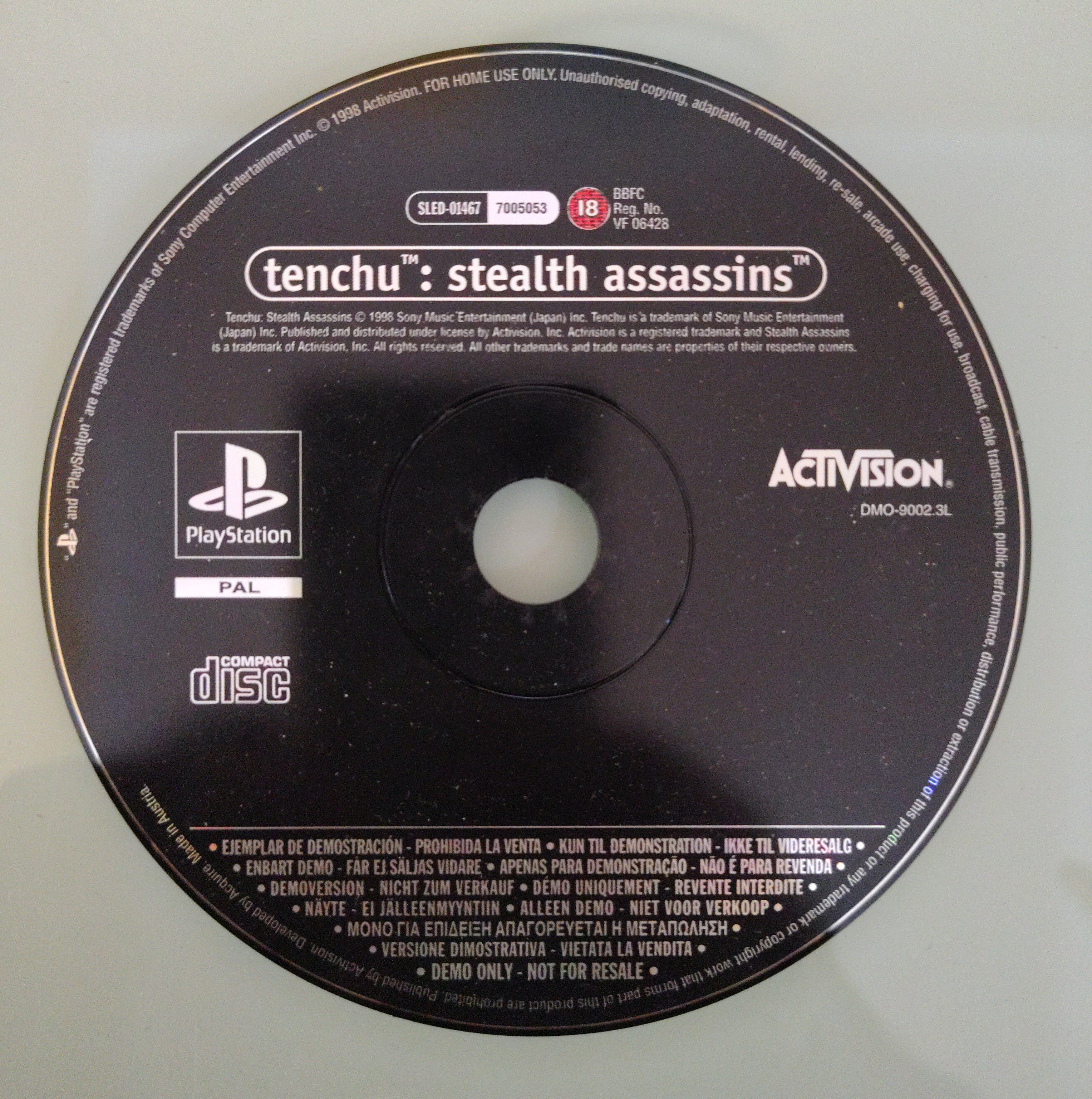 Tenchu: stealth assasssin (demo)