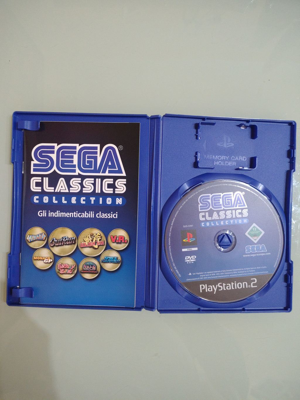 SEGA CLASSIC COLLECTION  PLAYSTATION 2 ITALIANO