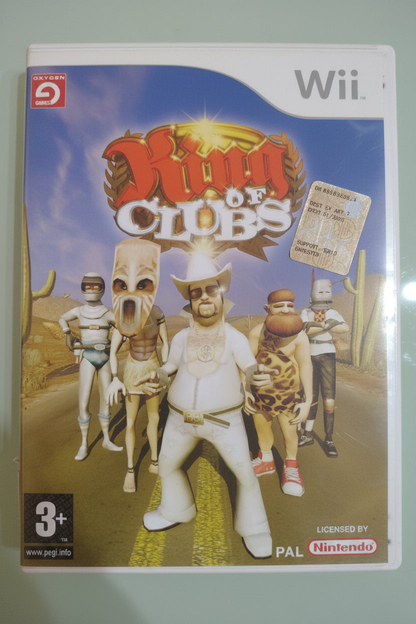 King Of Clubs Nintendo WII OXYGEN