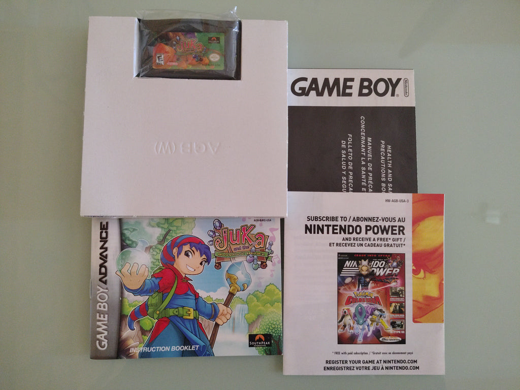 JUKA AND THE MONOPHONIC MENACE NINTENDO GAMEBOY ADVANCE (GBA) USA