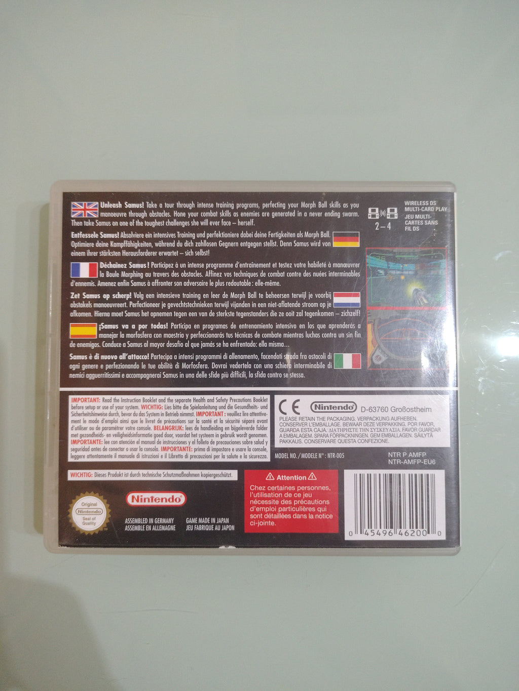 METROID PRIME HUNTERS FIRST HUNT NINTENDO DS 2DS 3DS PAL EUR ITALIANO COMPLETO
