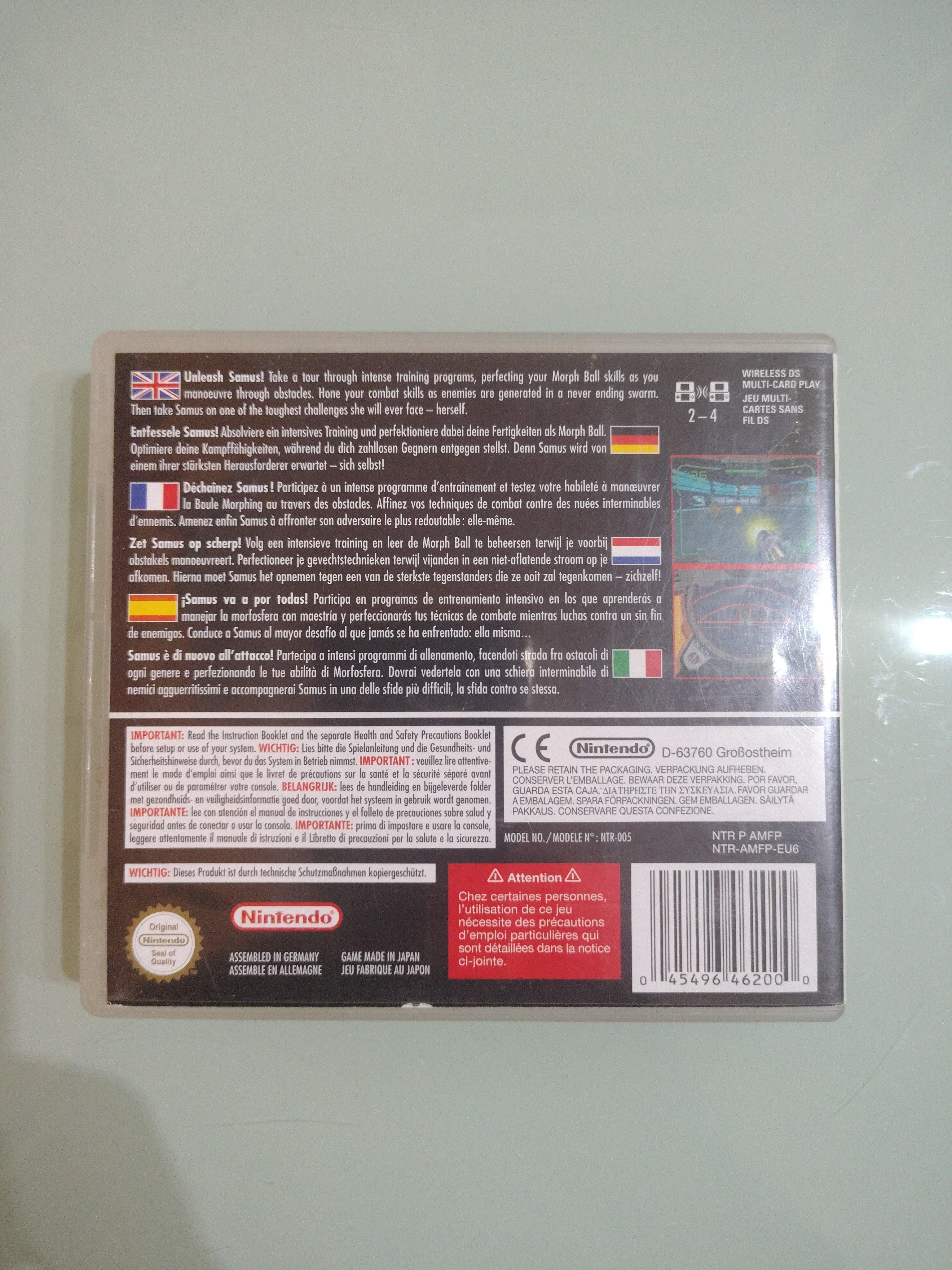 METROID PRIME HUNTERS FIRST HUNT NINTENDO DS 2DS 3DS PAL EUR ITALIANO COMPLETO