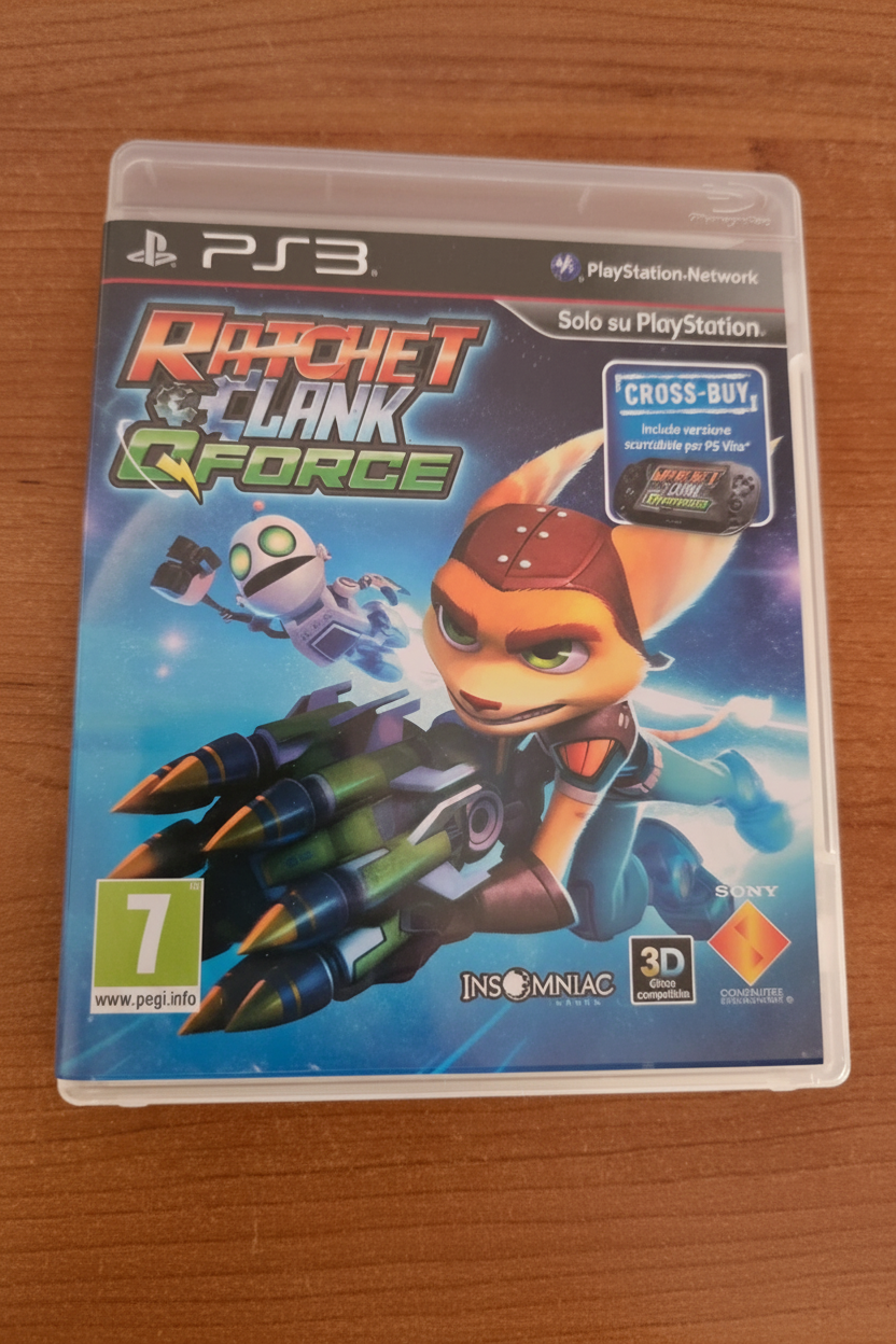 RATCHET & CLANK :QFORCE PLAYSTATION 3 EDIZIONE ITALIANA