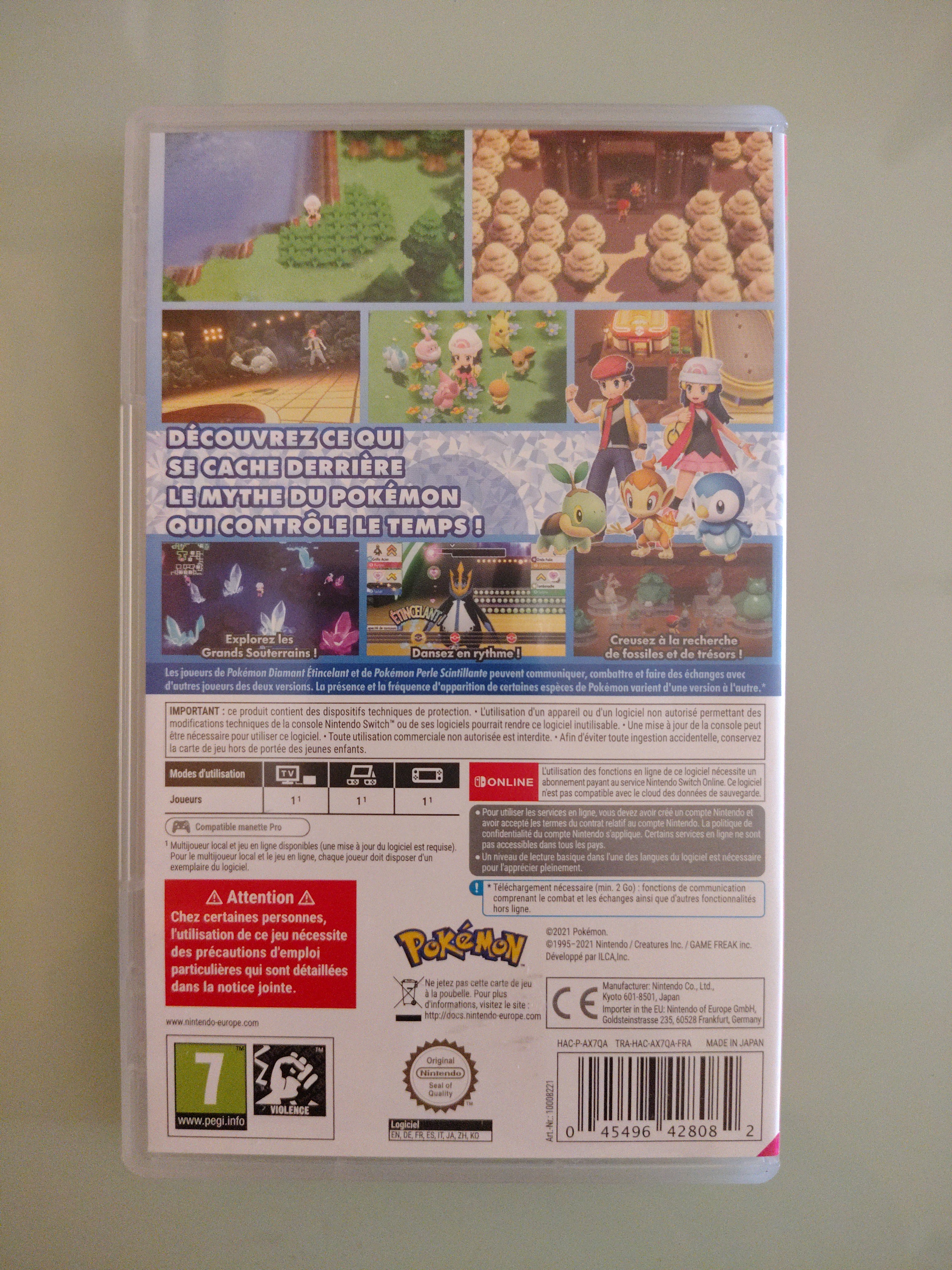 Pokemon Diamante Brillante Nintendo Switch ita Multilingua