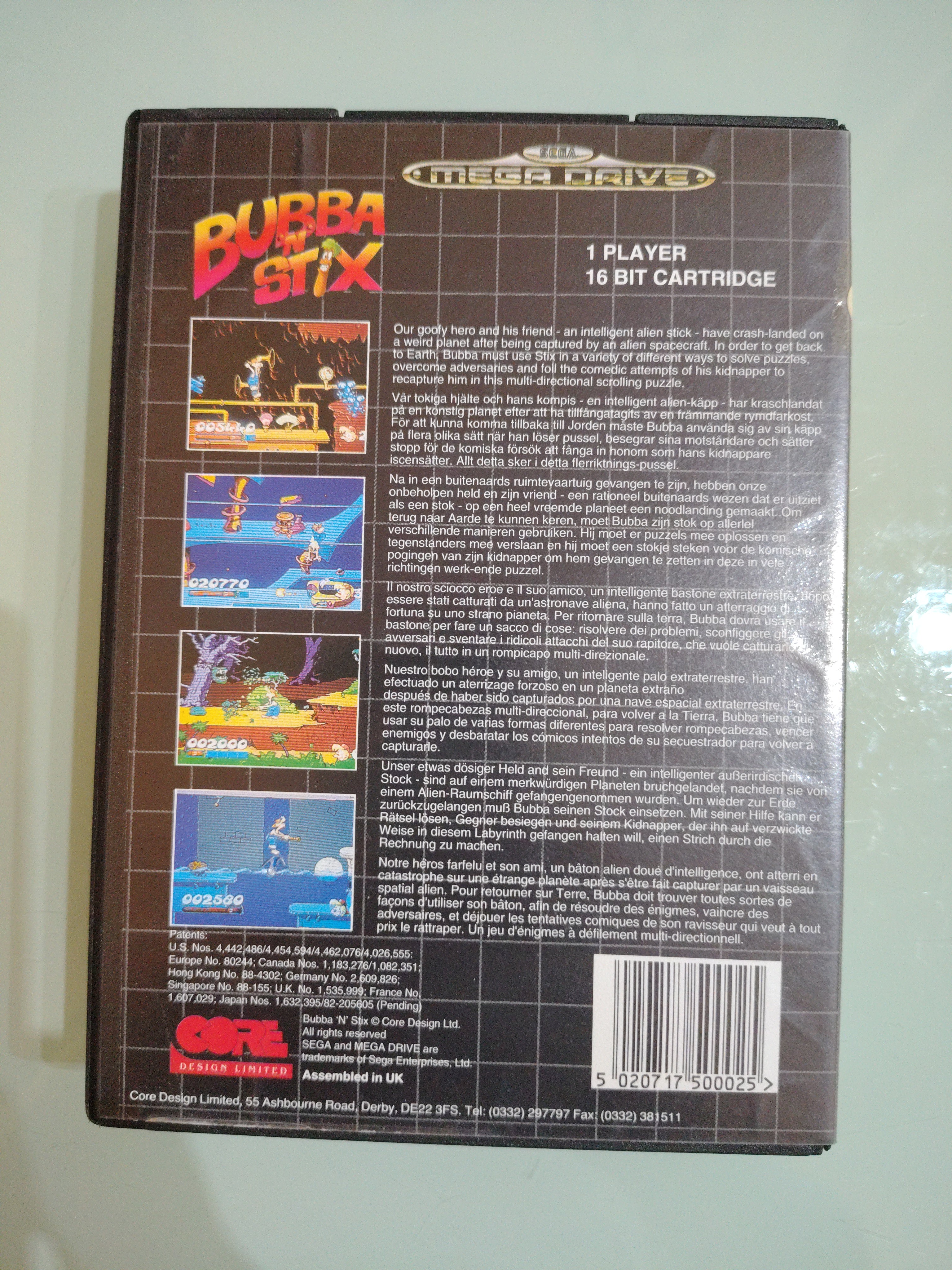 BUBBA STIX - SEGA MEGA DRIVE - USATO PERFETTAMENTE FUNZIONANTE PAL VERSION